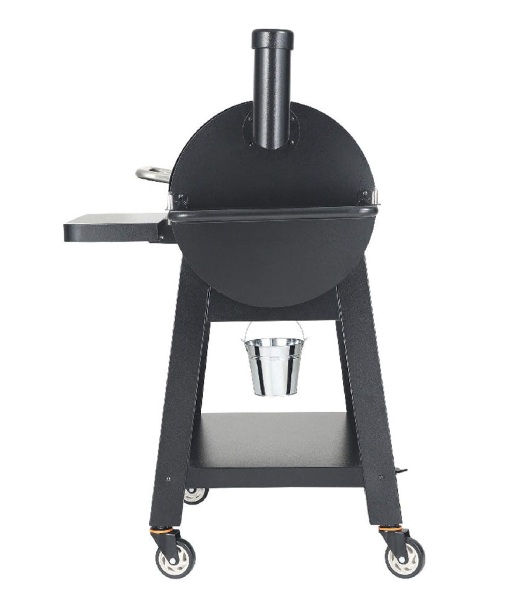 53-Inch Heavy-Duty Portable Wood Pellet BBQ Grill With Cart (SAK93641)