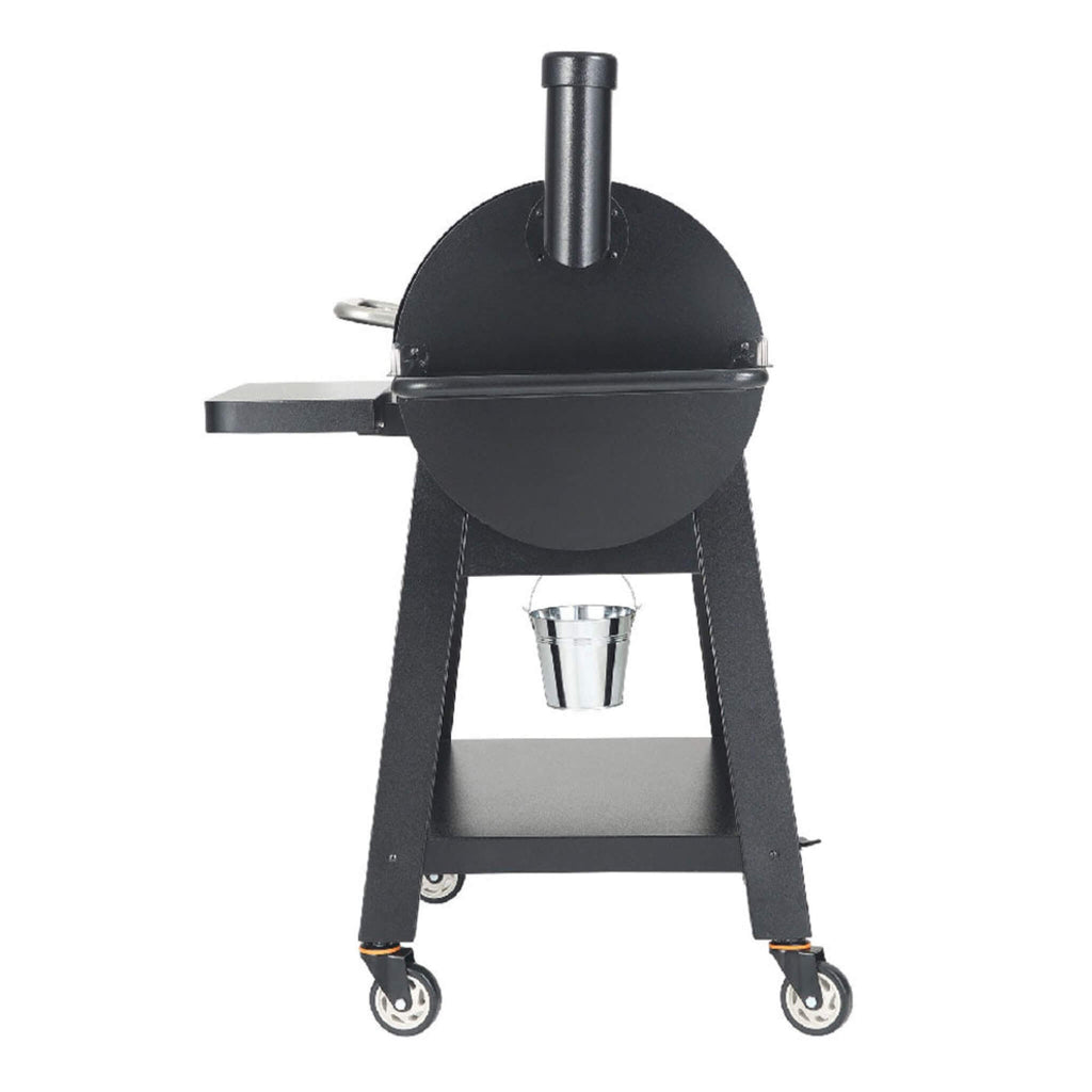 53-Inch Heavy-Duty Portable Wood Pellet BBQ Grill With Cart (SAK93641)