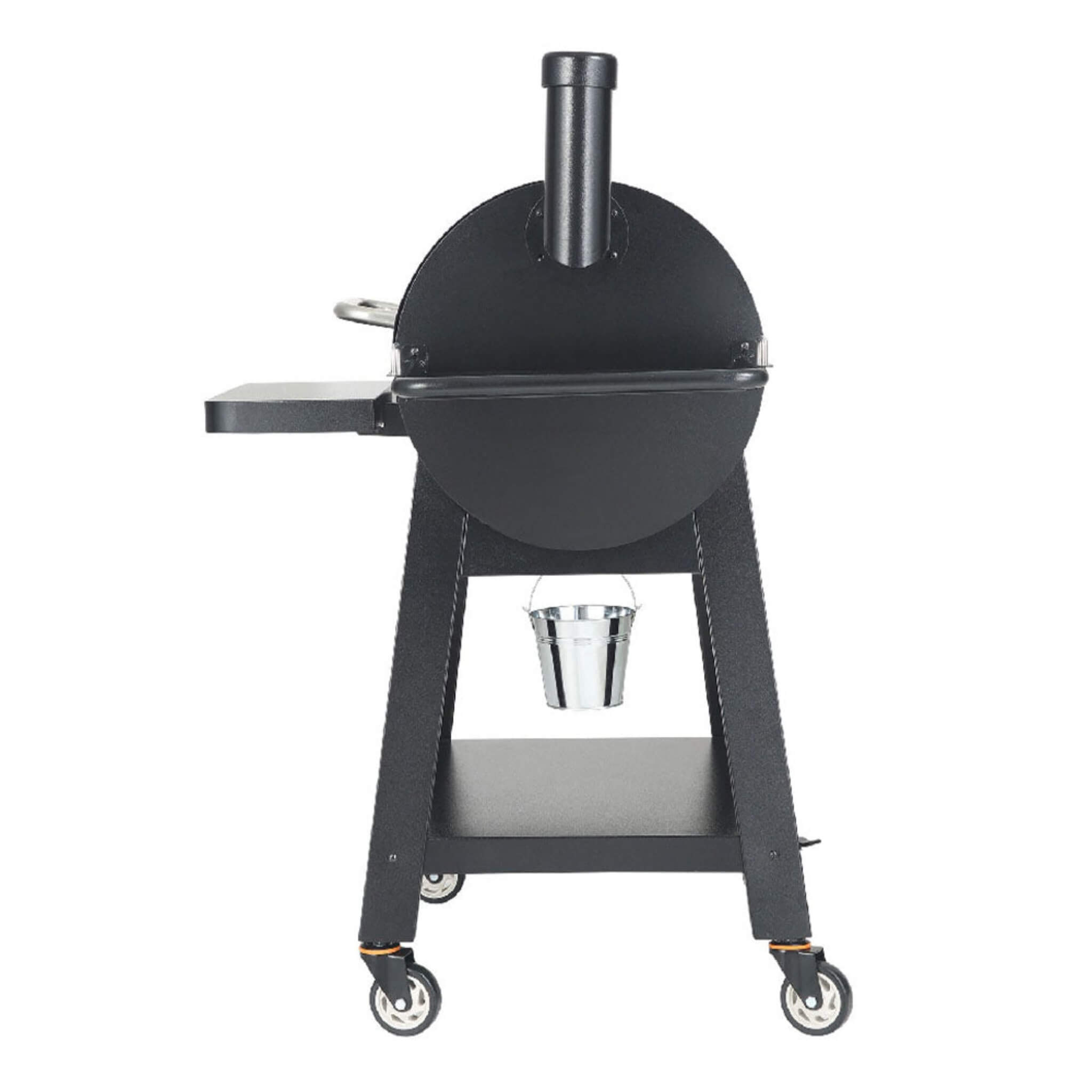 53-Inch Heavy-Duty Portable Wood Pellet BBQ Grill With Cart (SAK93641)