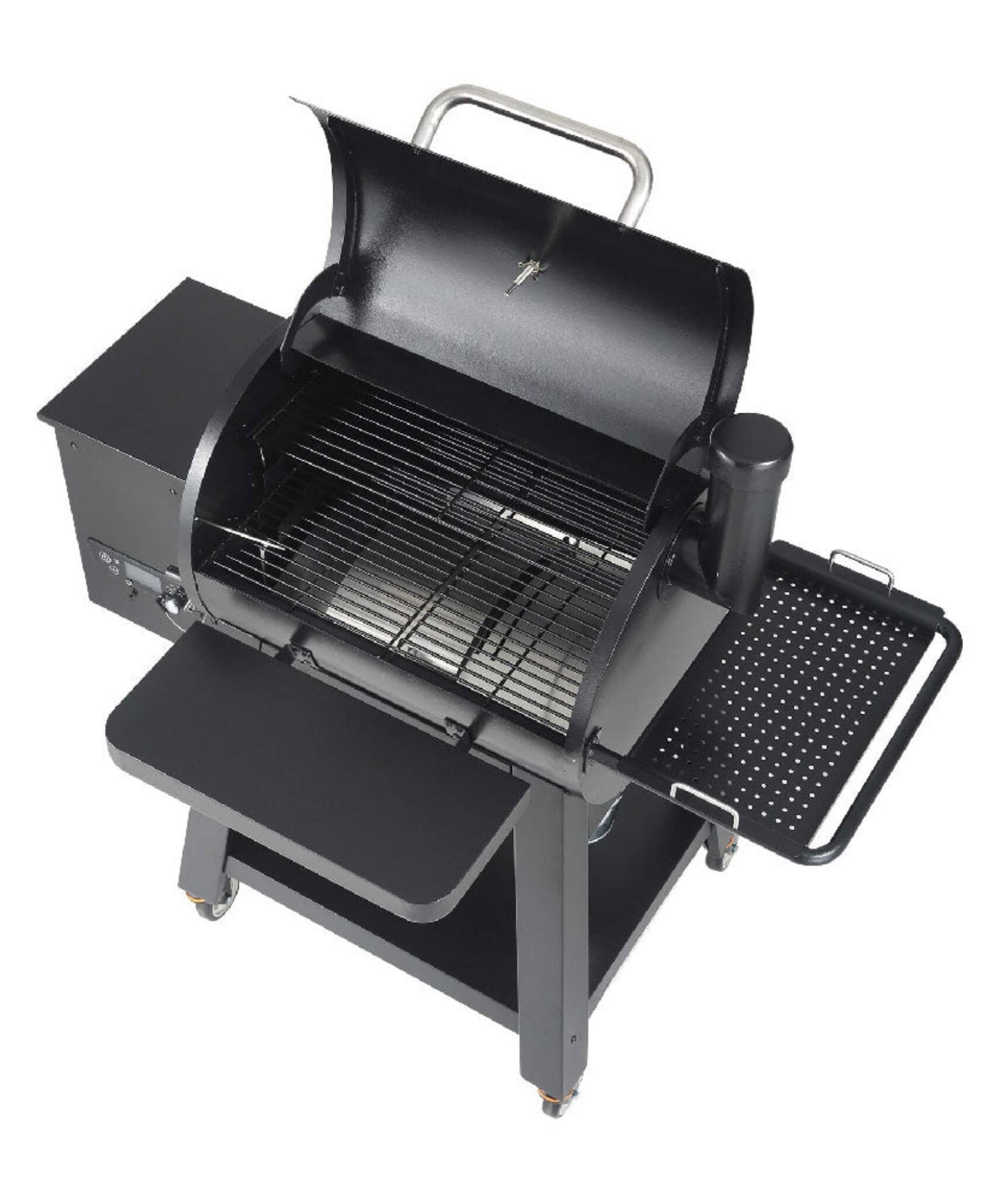 53-Inch Heavy-Duty Portable Wood Pellet BBQ Grill With Cart (SAK93641)