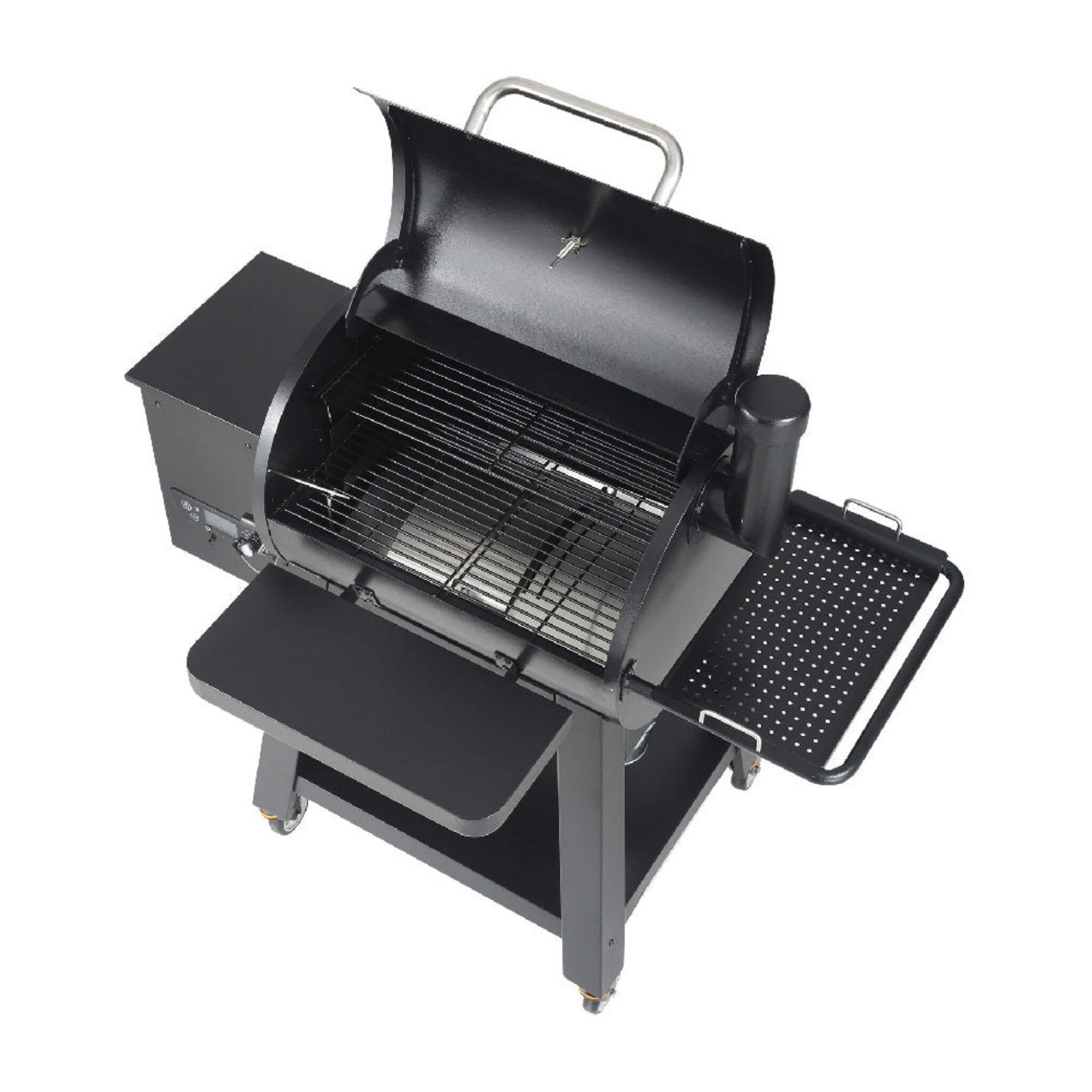 53-Inch Heavy-Duty Portable Wood Pellet BBQ Grill With Cart (SAK93641)
