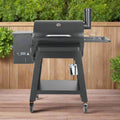 53-Inch Heavy-Duty Portable Wood Pellet BBQ Grill With Cart (SAK93641)