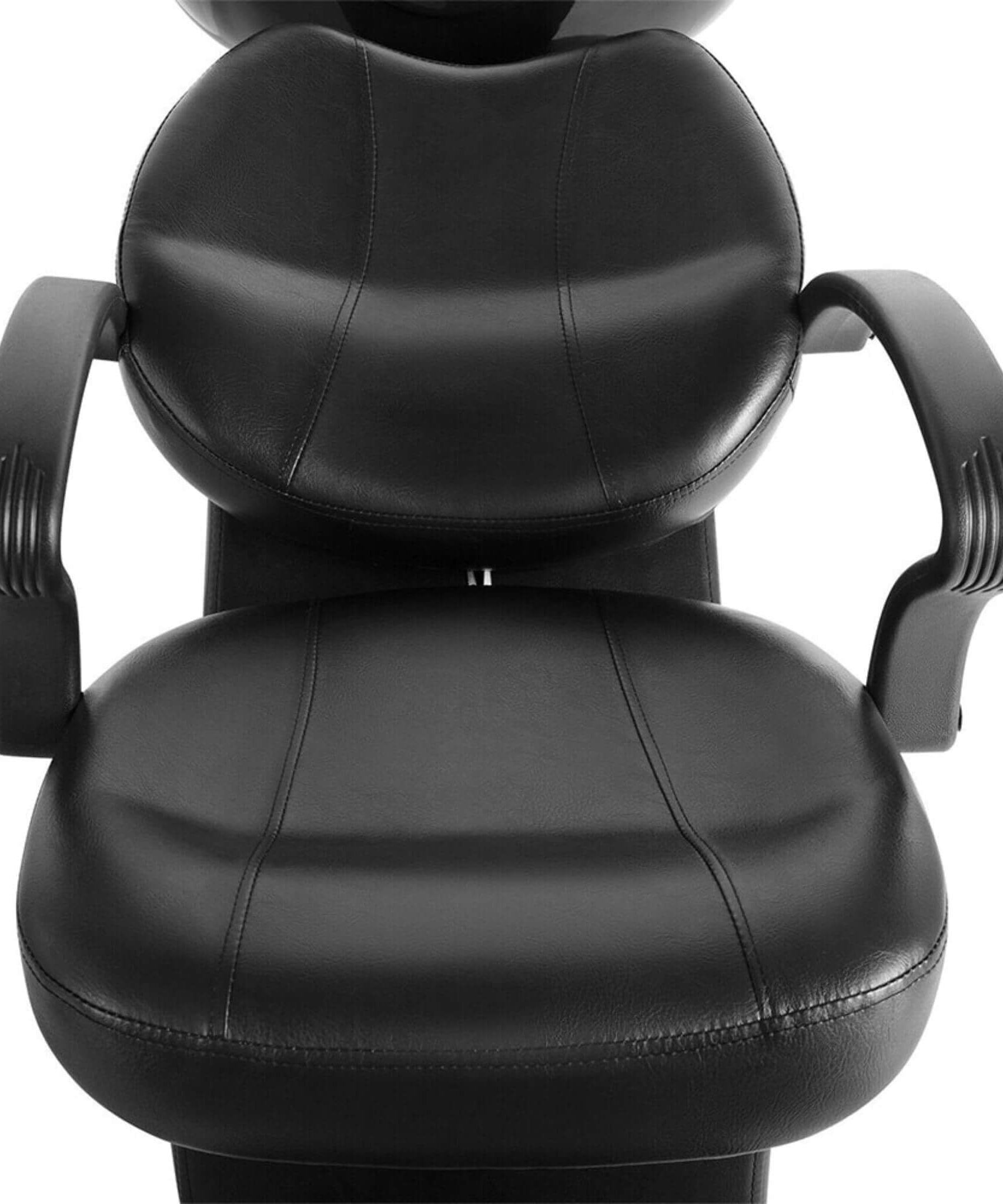 53-Inch Large Premium Salon Barber Backwash Shampoo Chair W/ Bowl, Sink & Footrest (SAK18745)