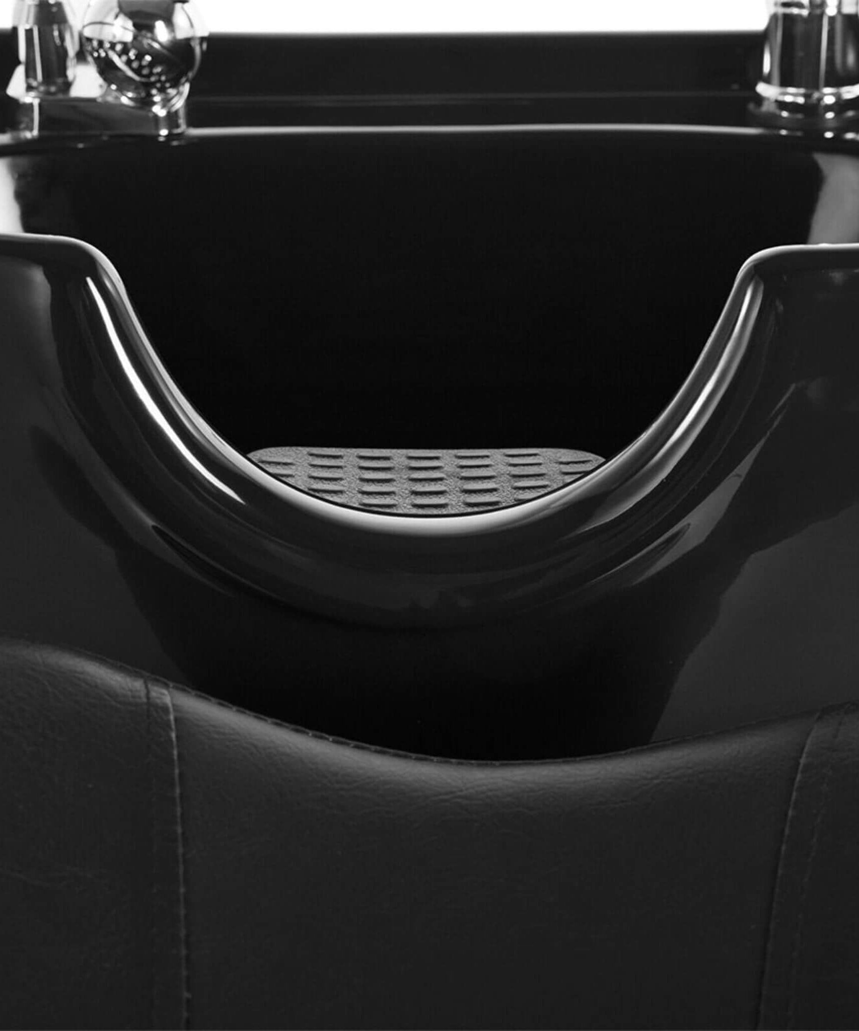 53-Inch Large Premium Salon Barber Backwash Shampoo Chair W/ Bowl, Sink & Footrest (SAK18745)