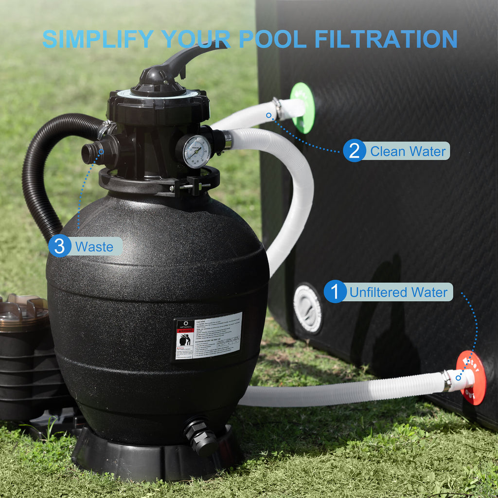 AquaMind Sand Filter Pump