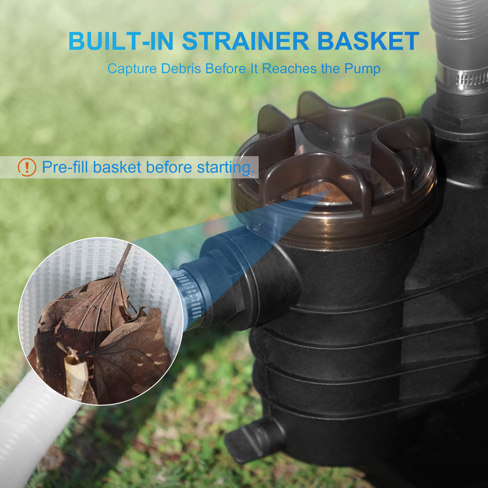 AquaMind Sand Filter Pump