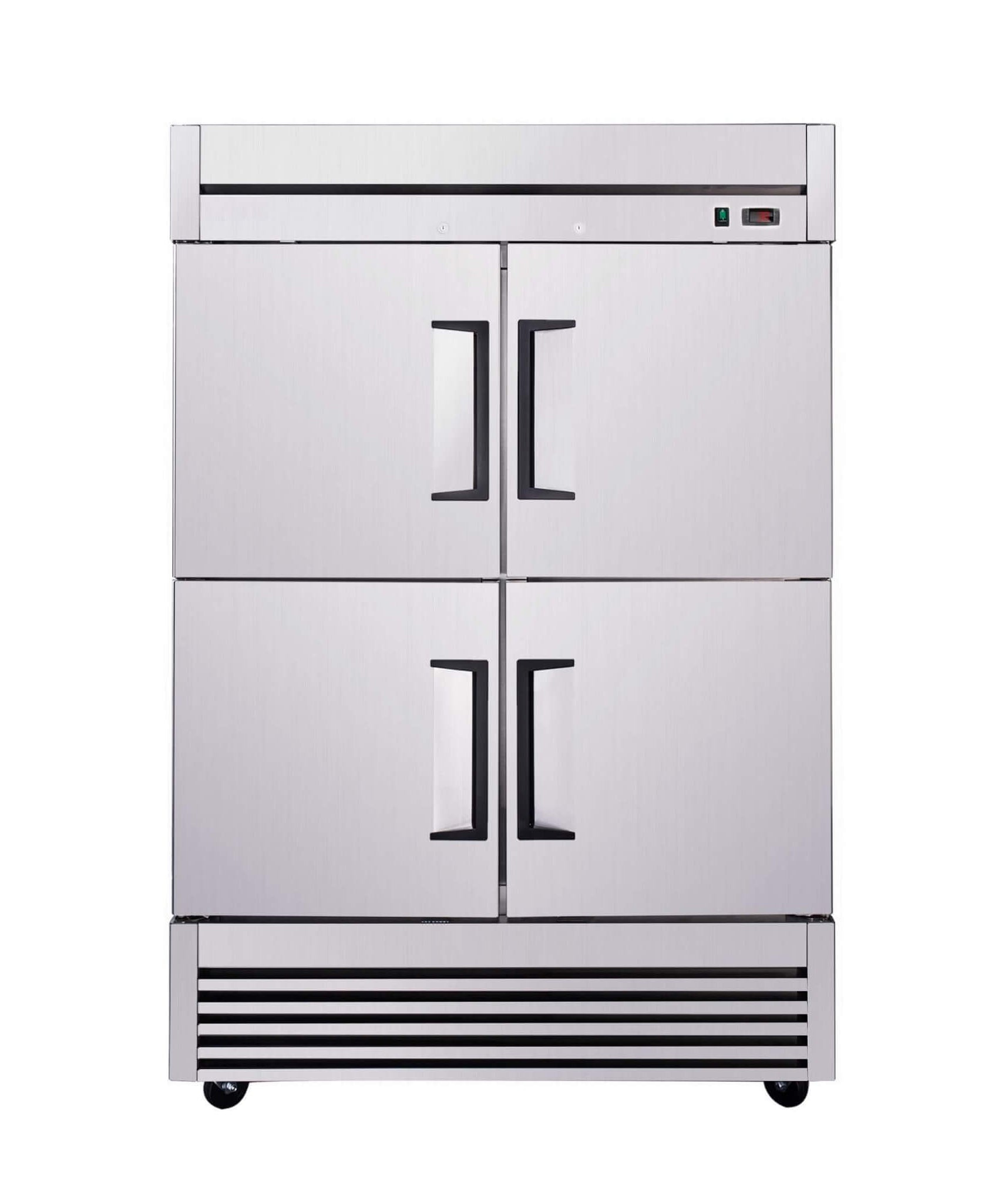 54-Inch 49 Cu.Ft Commercial 6-Shelves Stainless Steel Reach-In Freezer (SAK10247)
