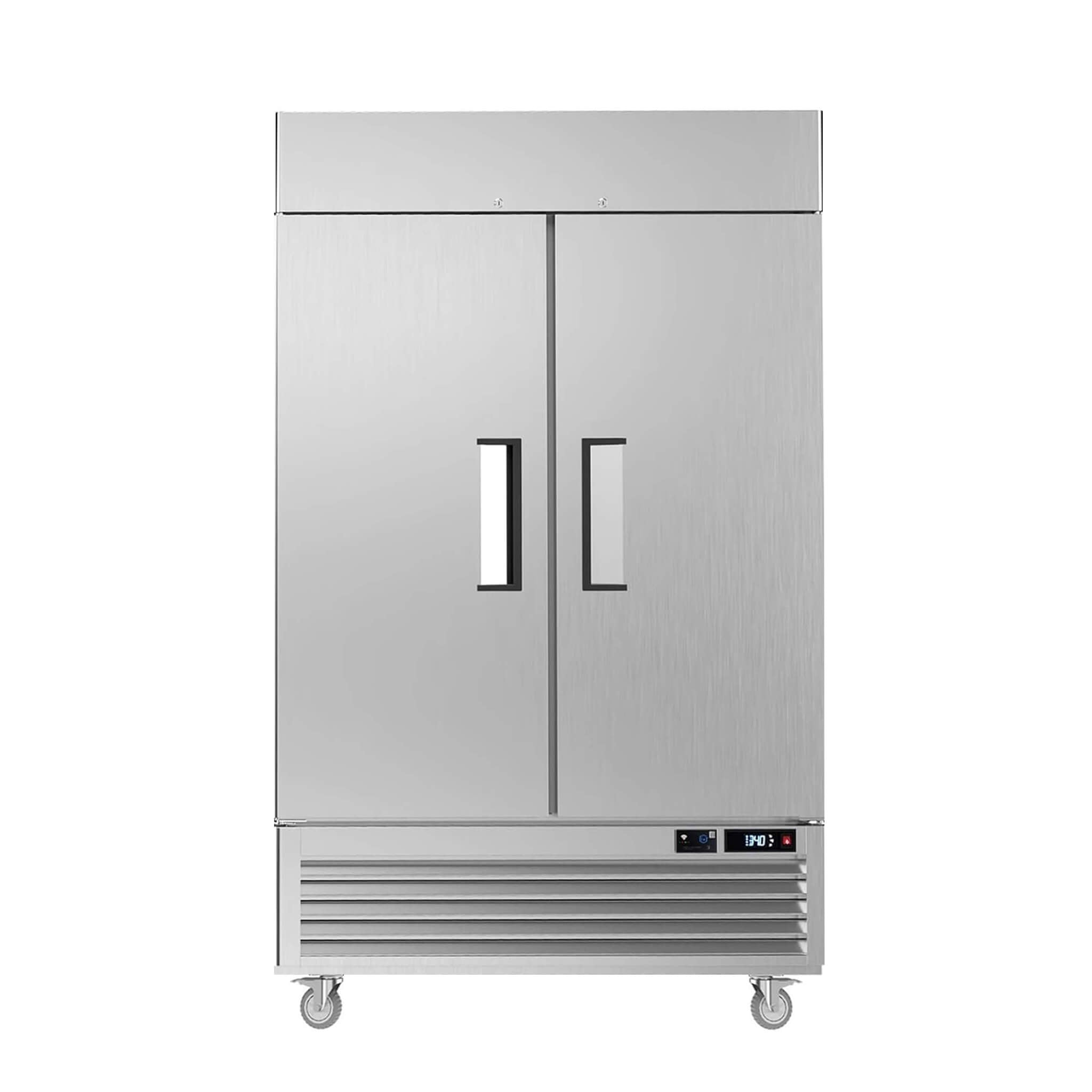 54-Inch Commercial 49 Cu.Ft 2-Door WiFi Refrigerator With Smart App Control (SAK10438)