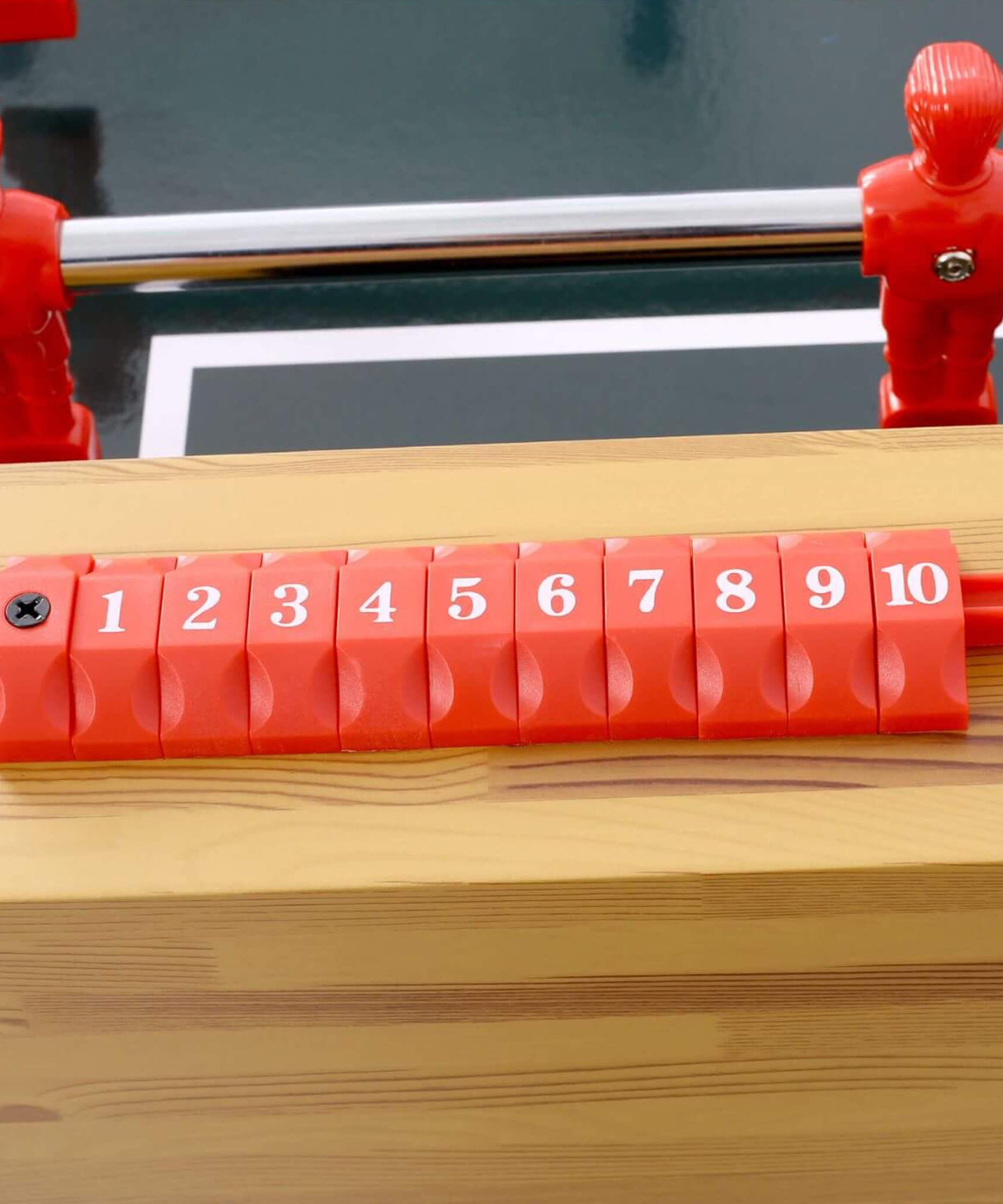 54-Inch Hurricane Light Cherry Foosball Table With Accessories (SAK38651)