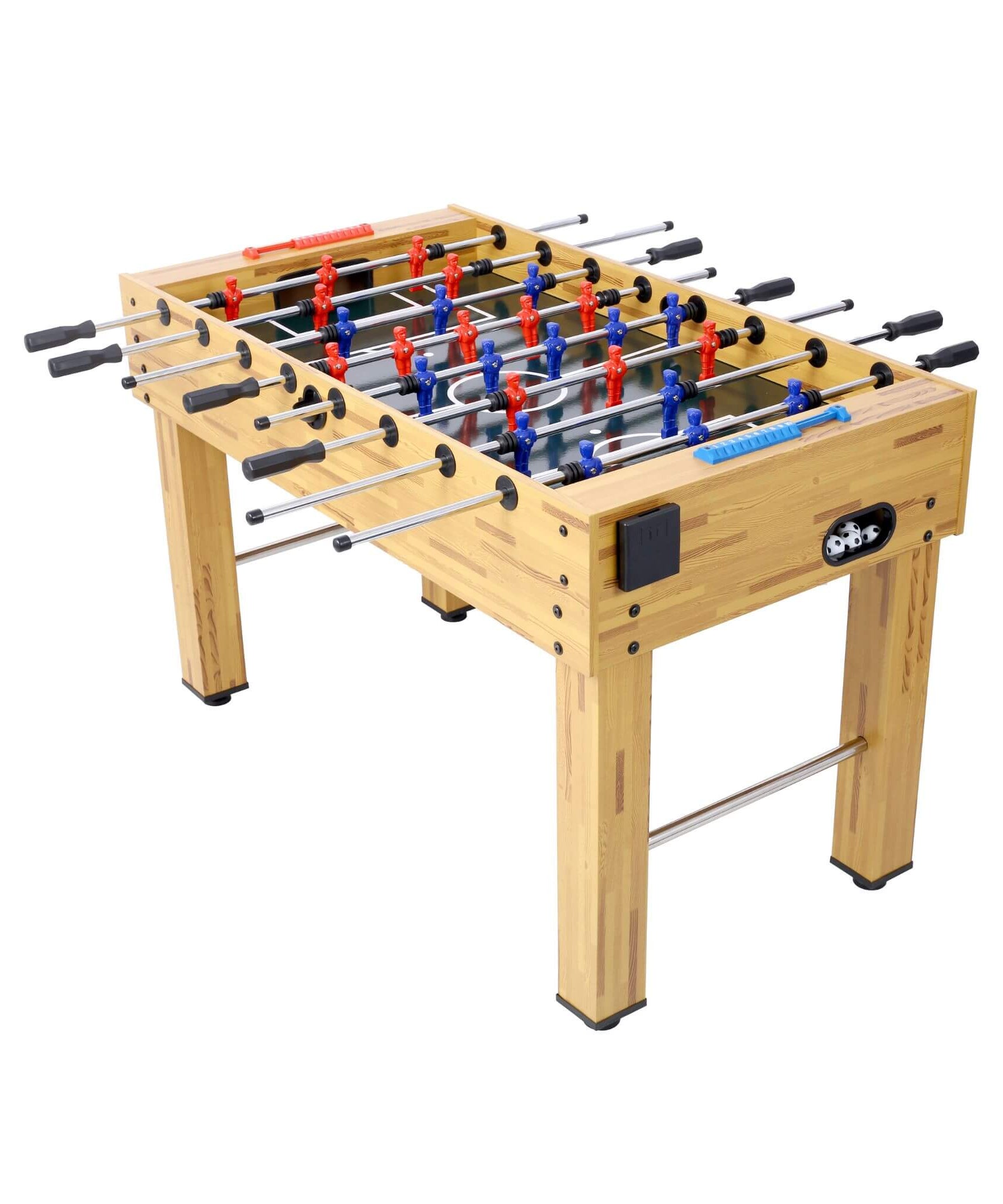 54-Inch Hurricane Light Cherry Foosball Table With Accessories (SAK38651)