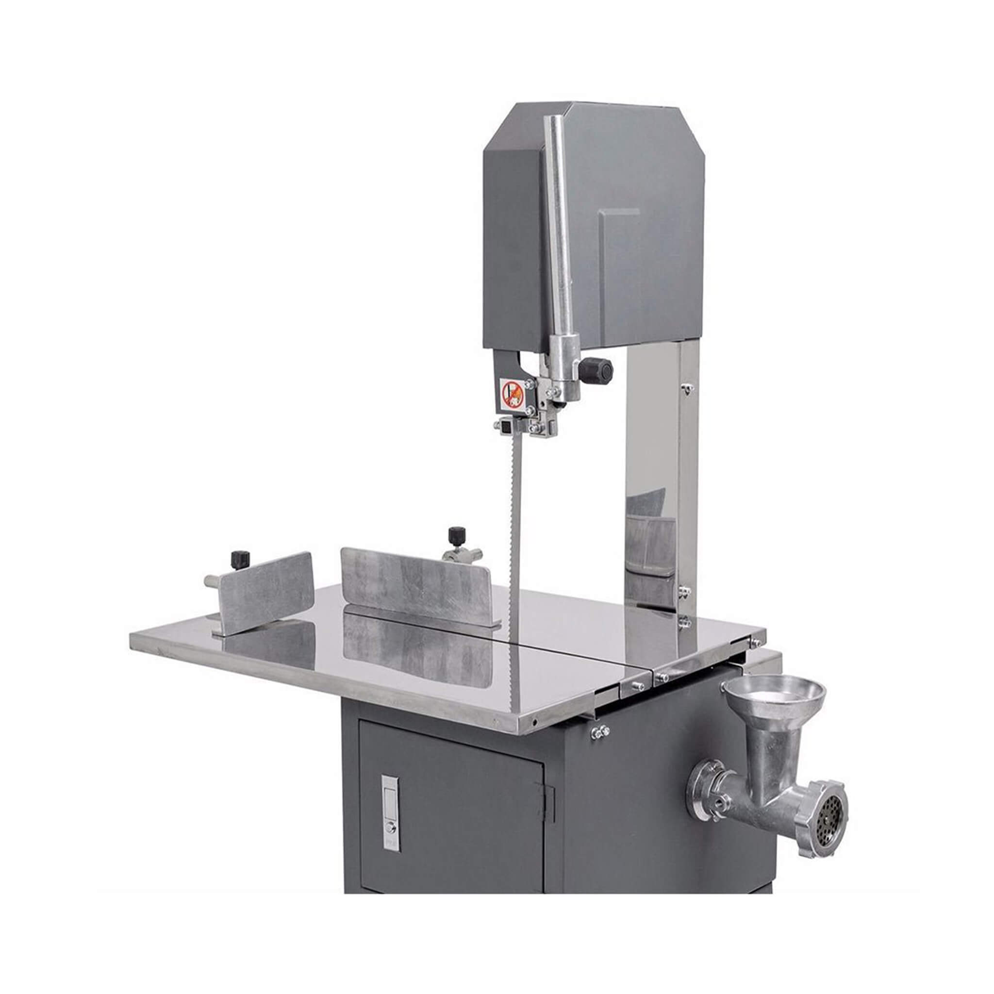 550W Heavy-Duty Standing Bone Meat Cutting Band Saw Machine, 58-Inch (SAK72658)