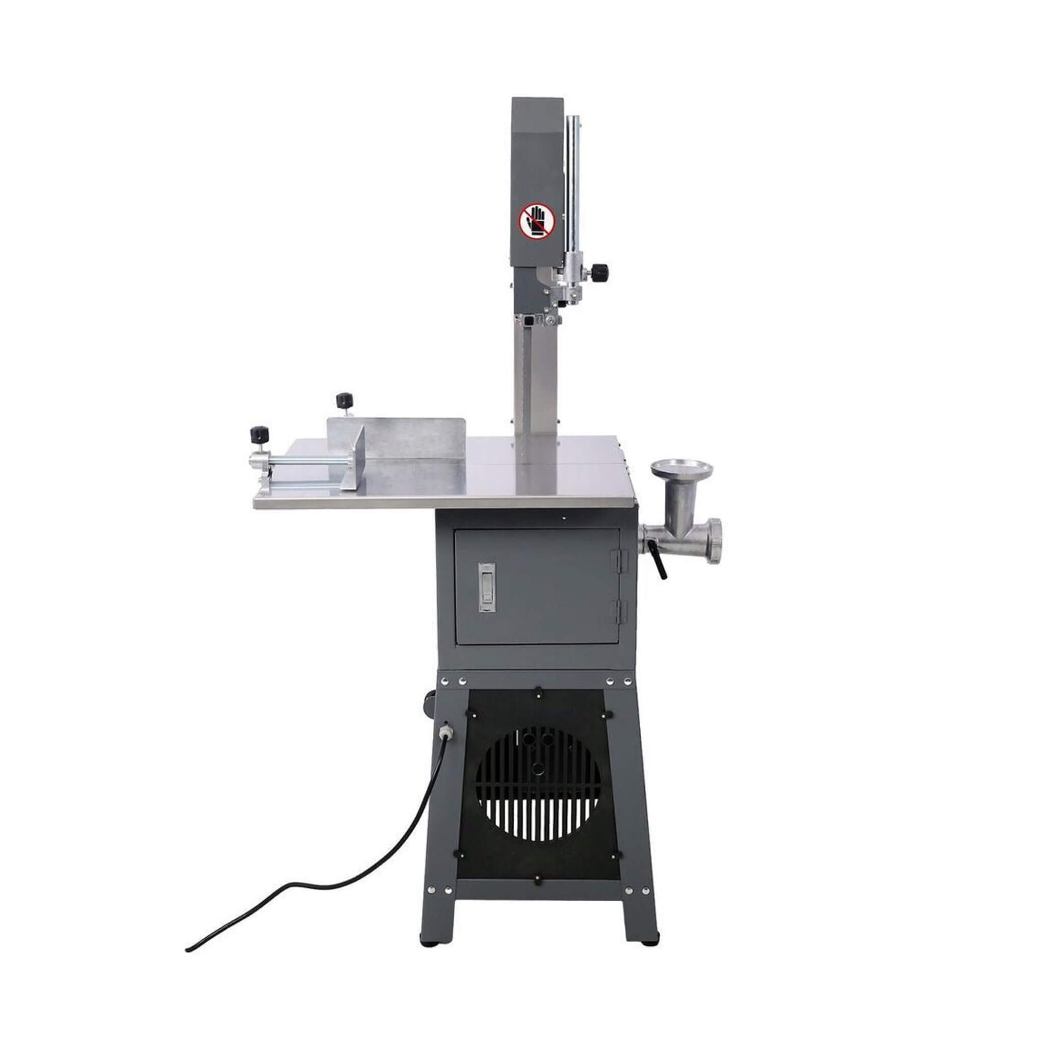 550W Heavy-Duty Standing Bone Meat Cutting Band Saw Machine, 58-Inch (SAK72658)