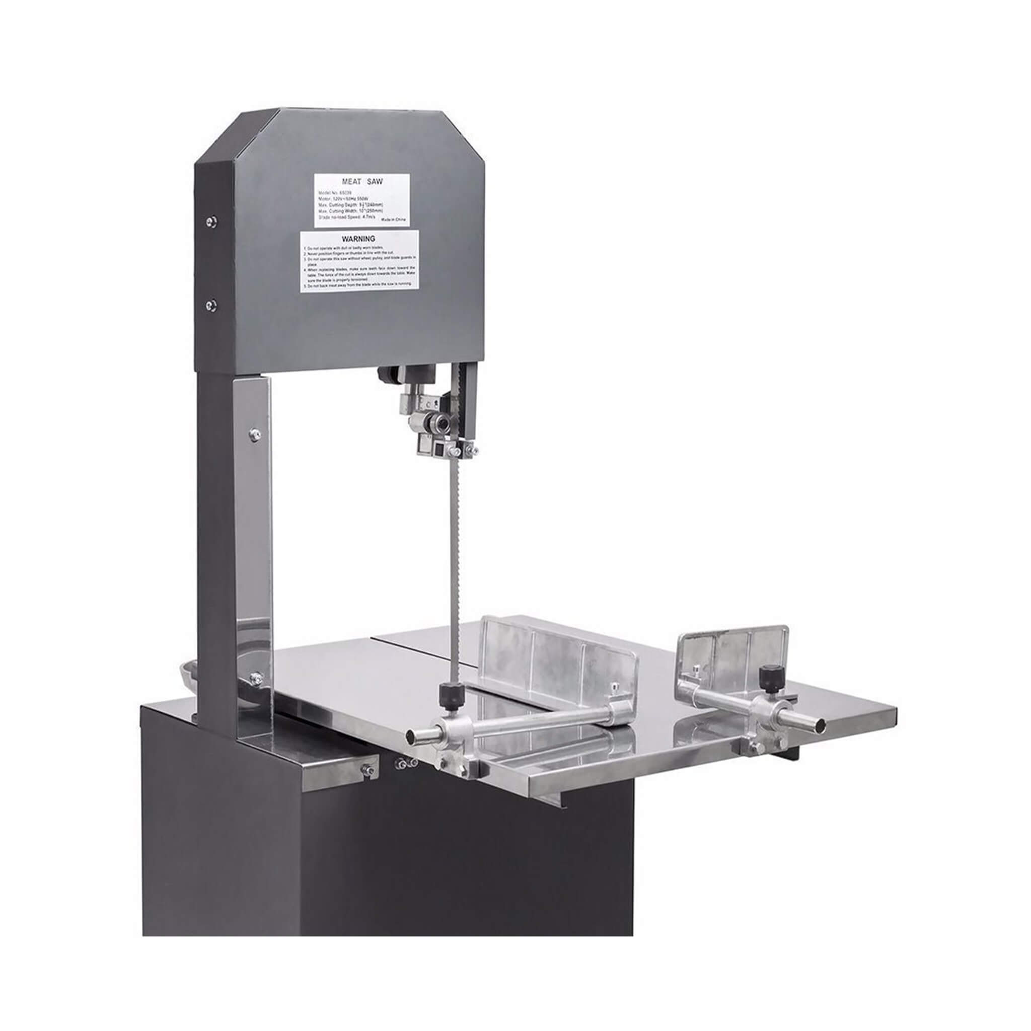 550W Heavy-Duty Standing Bone Meat Cutting Band Saw Machine, 58-Inch (SAK72658)