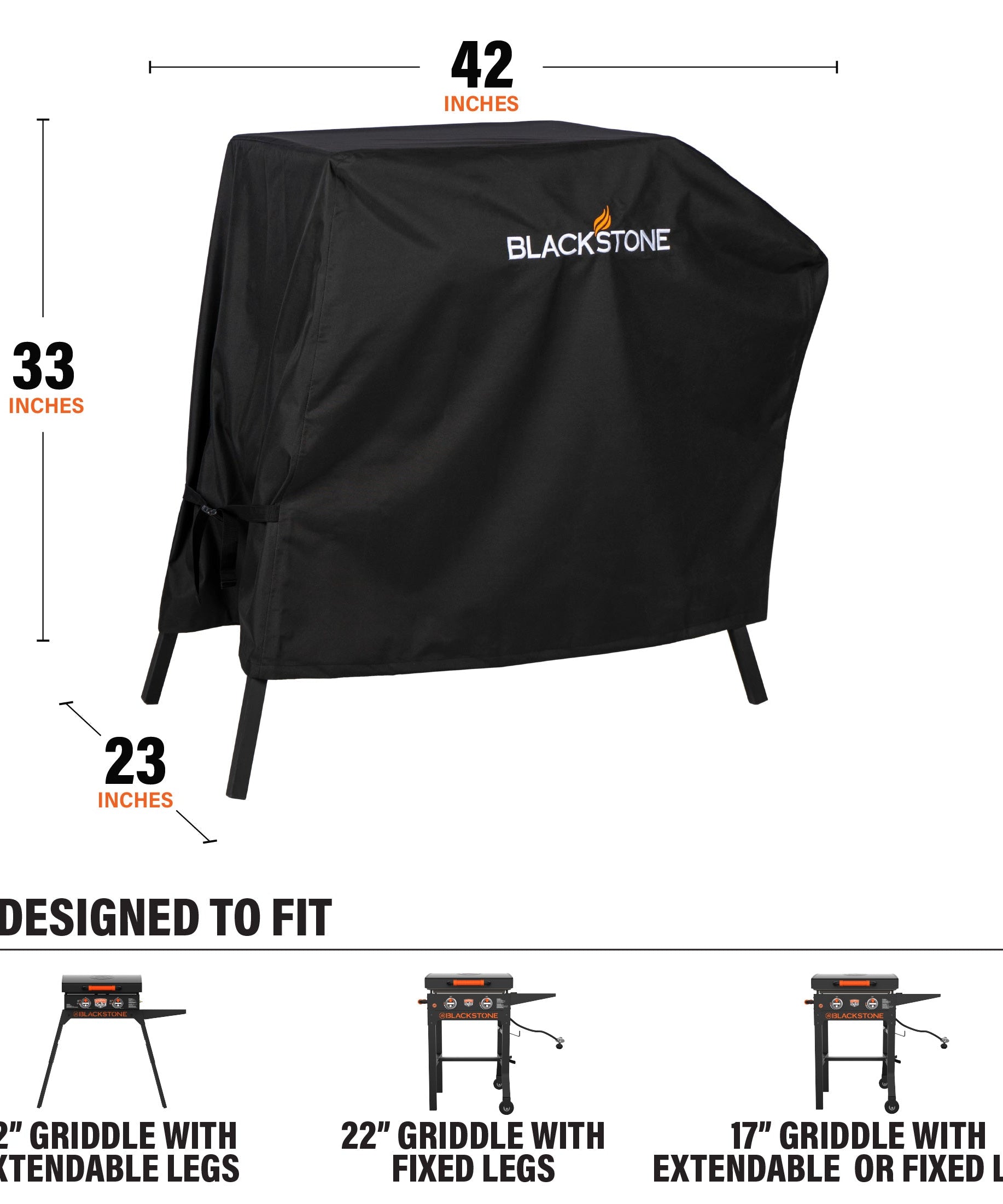 Blackstone 22" Grillplatte und Abdeckung mit Ständer