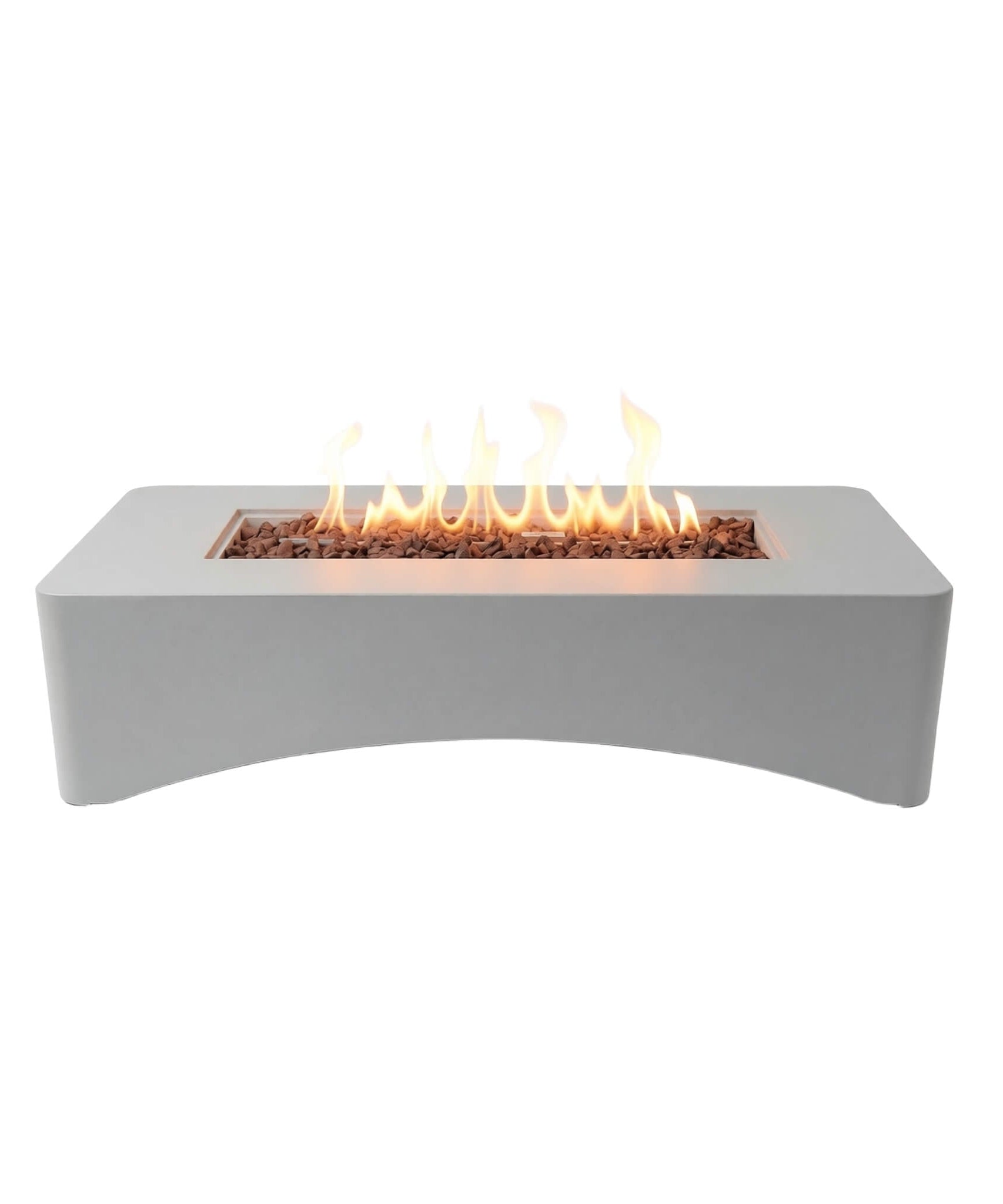 Alora 56-Inch 50K BTU Outdoor Modern Propane Fire Pit Table (SAK56830)