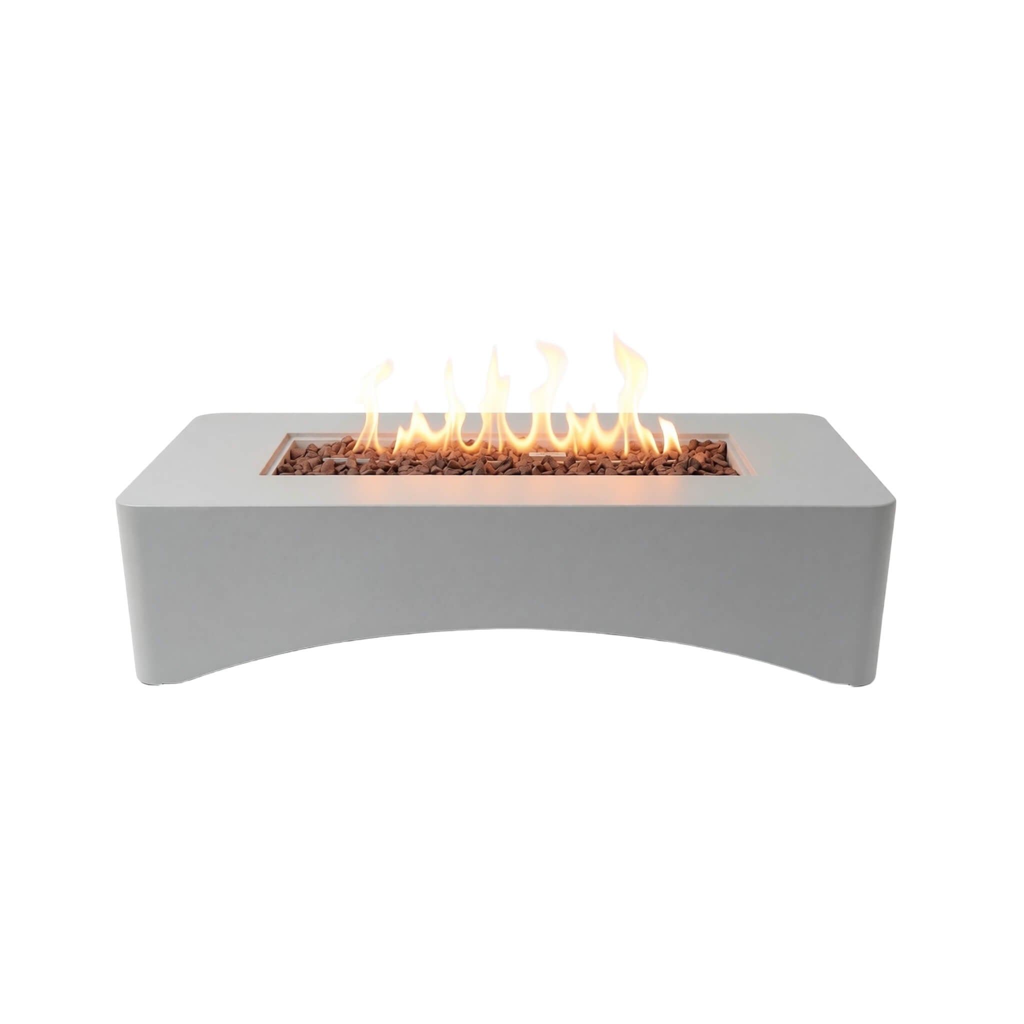 Alora 56-Inch 50K BTU Outdoor Modern Propane Fire Pit Table (SAK56830)