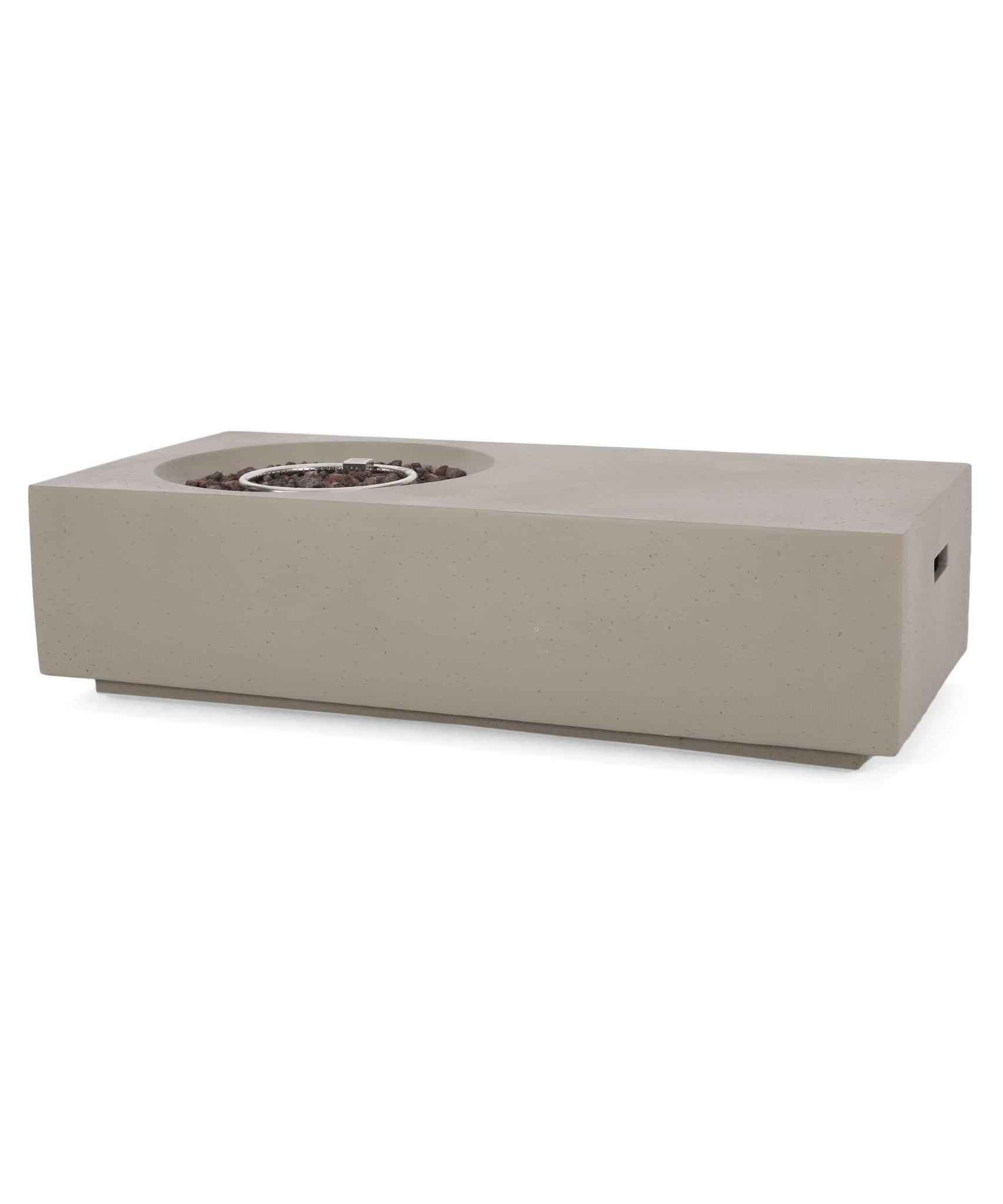 Alora Premium 56-Inch Modern 50K BTU MGO Fire Pit Coffee Table (SAK17643)