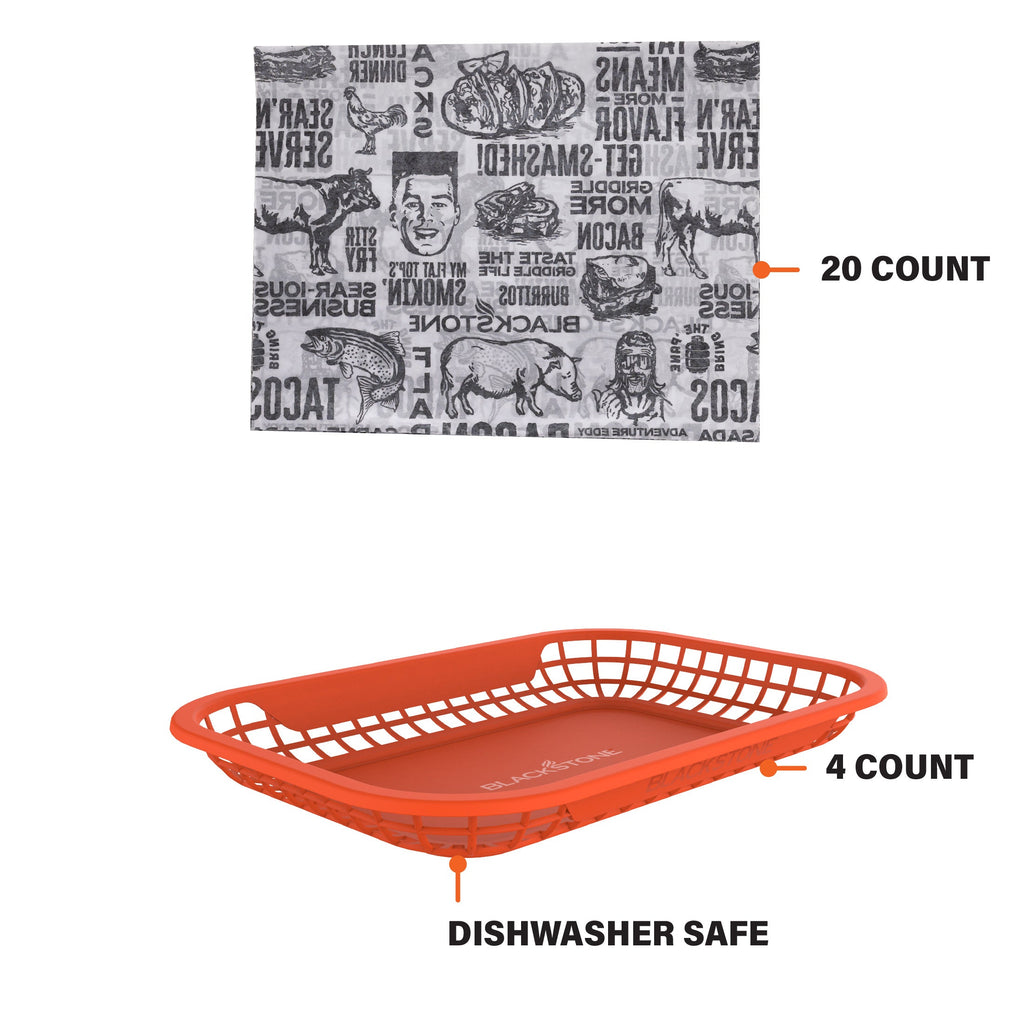 Blackstone Burger Baskets with Liners
