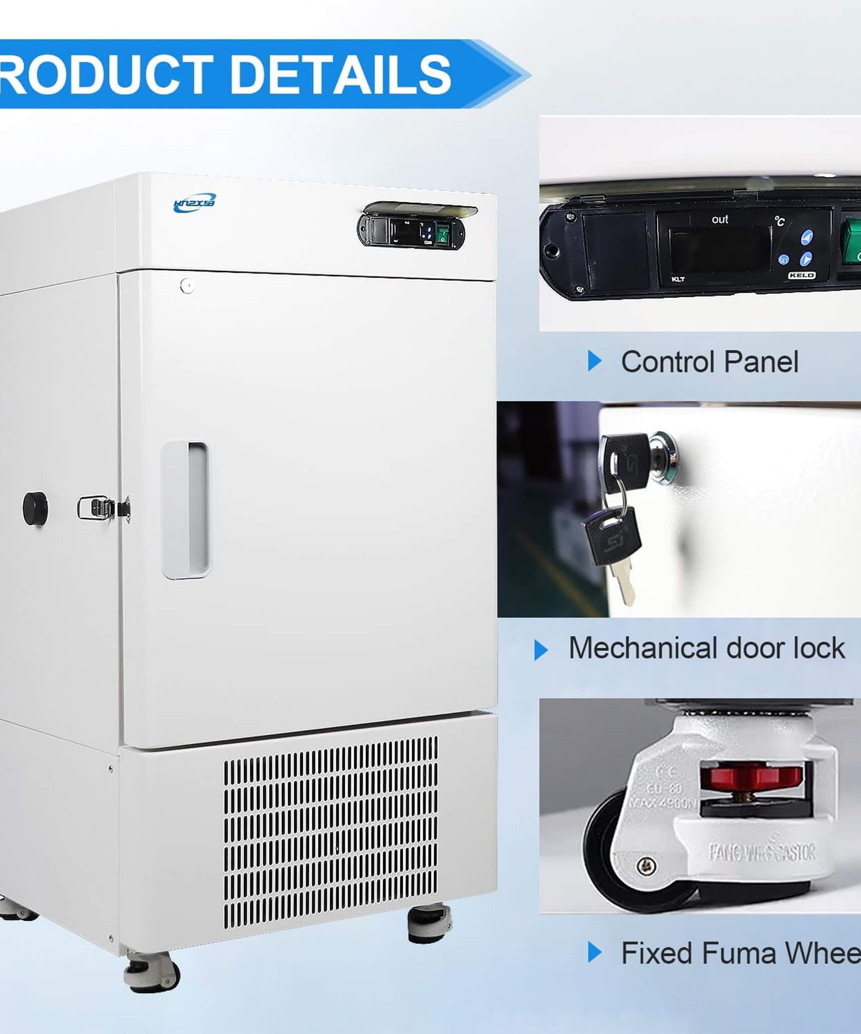 58L Ultra-Low Temperature Laboratory Freezer With Precision Cooling (SAK37621)