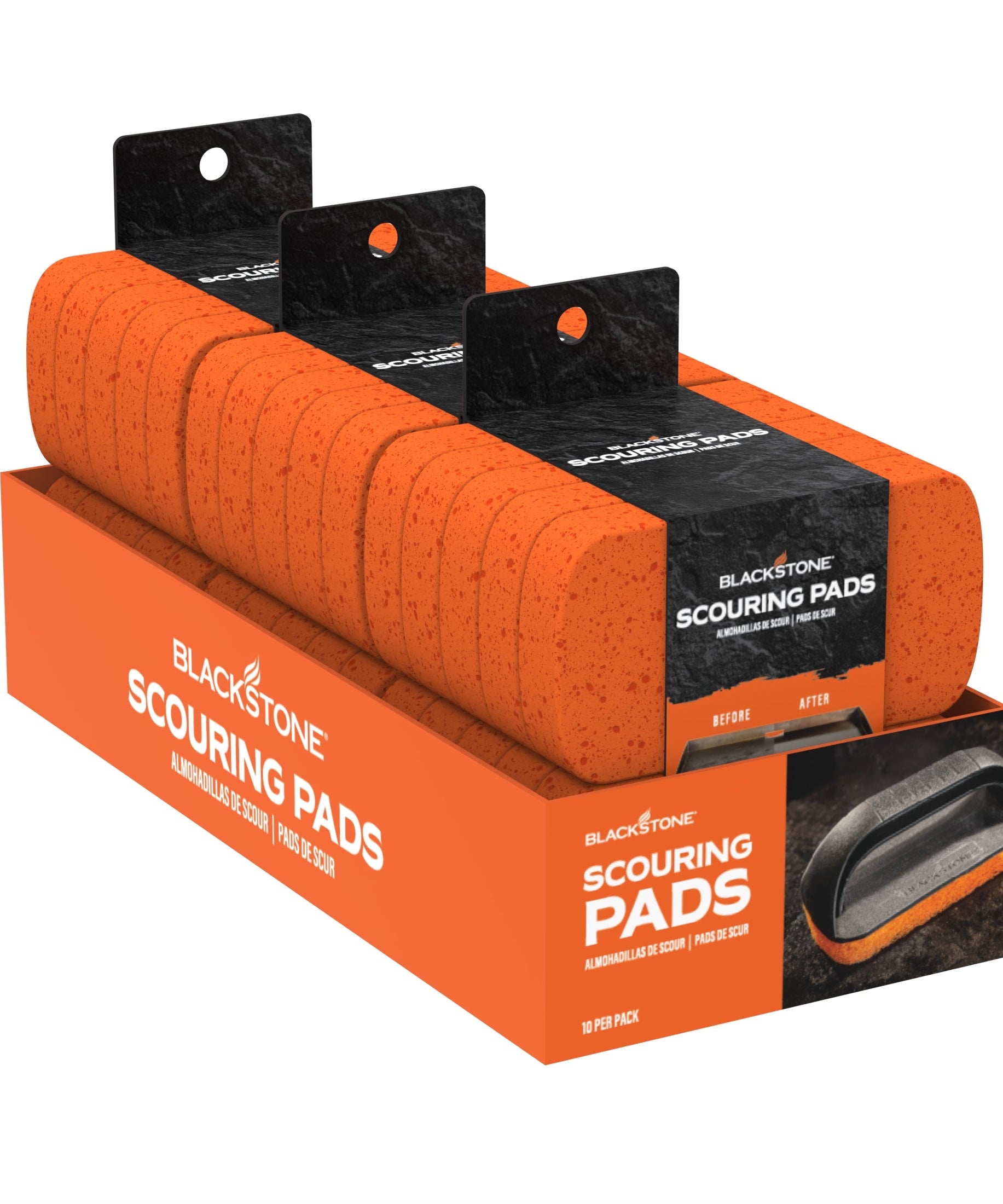 Blackstone 10er-Pack Grillplatten-Schrubber-Ersatz