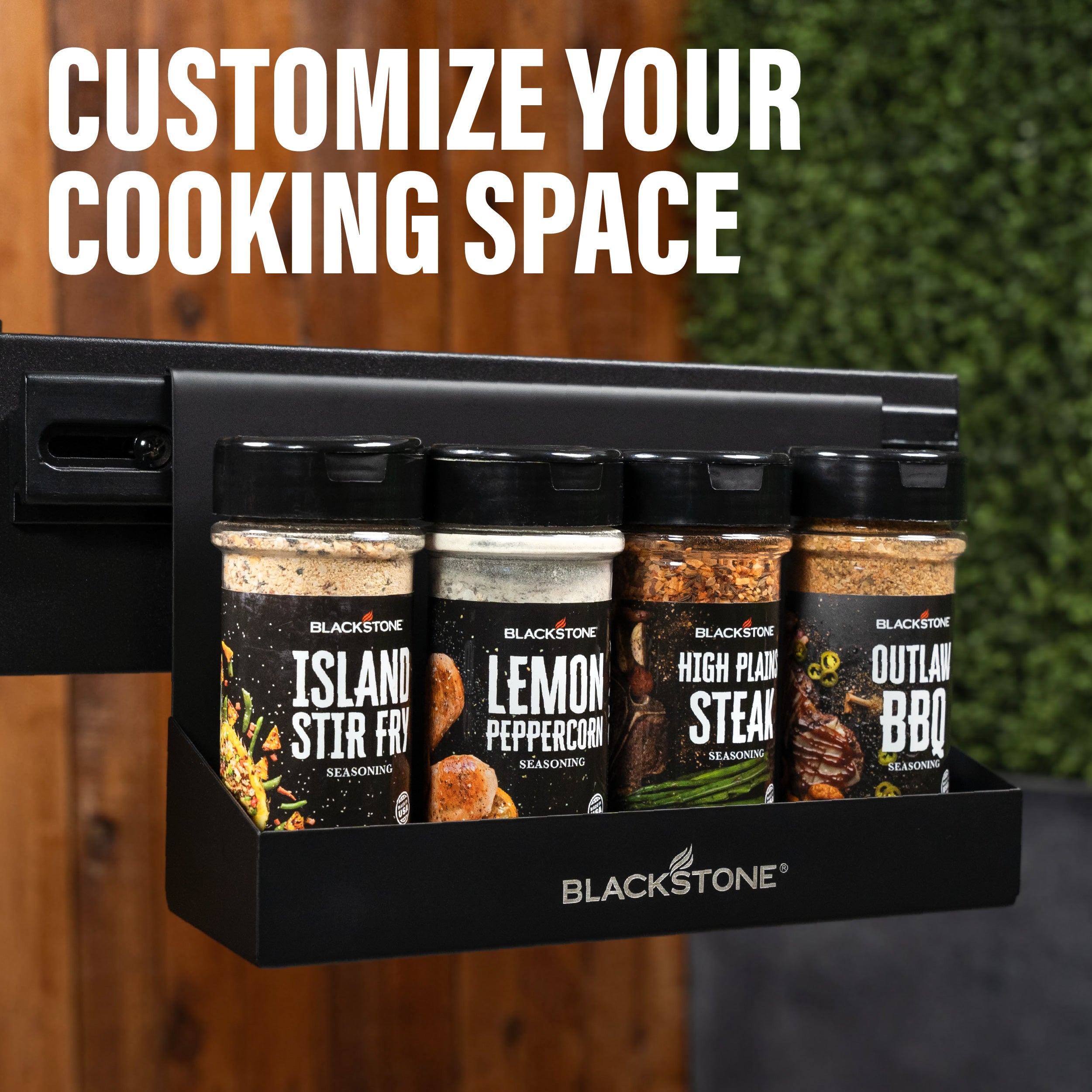Blackstone BAR System Side Shelf Seasoning Rack