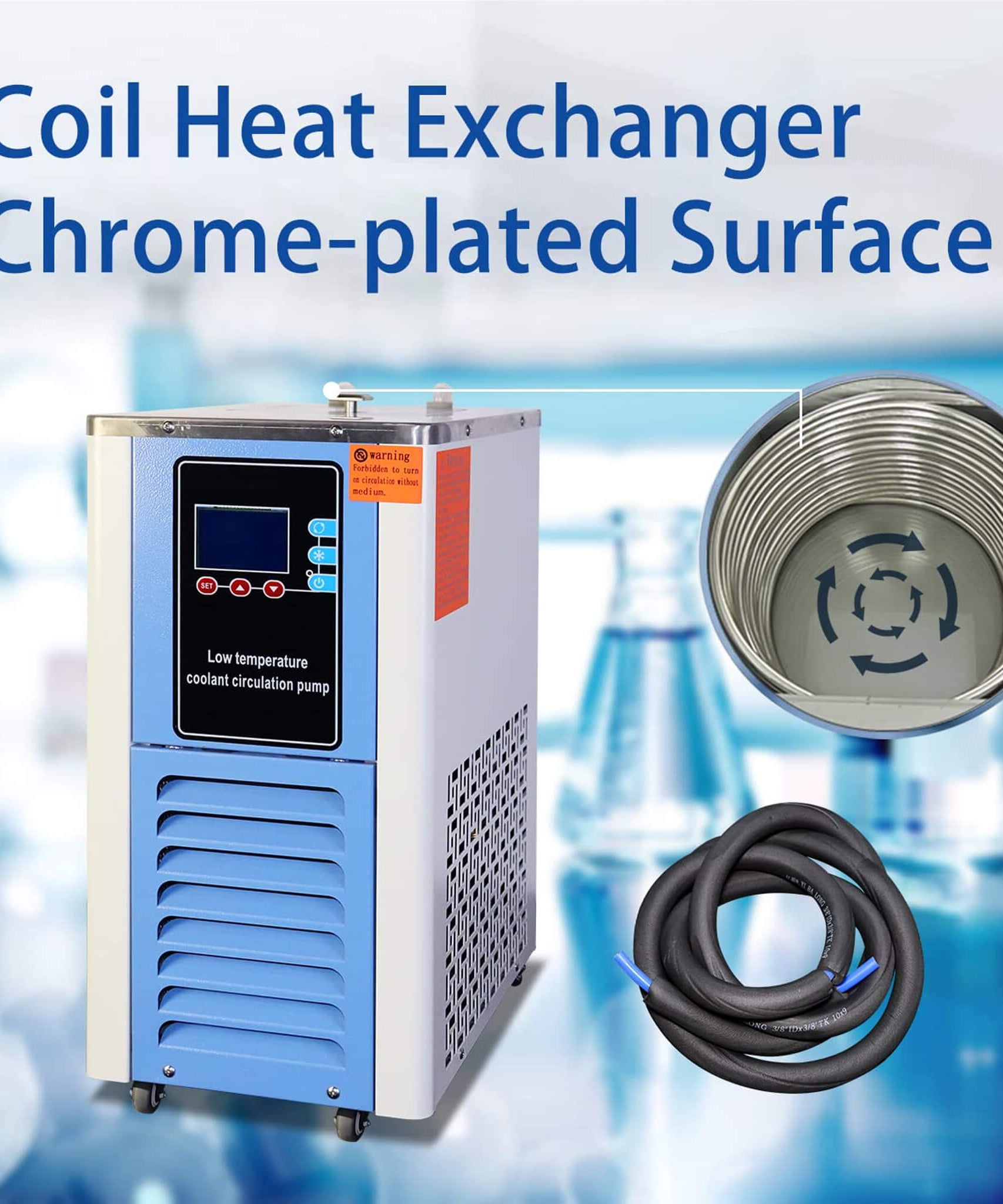 Commercial 110V Low Temperature Laboratory Cooling Chiller Liquid Circulating Pump (SAK45281)