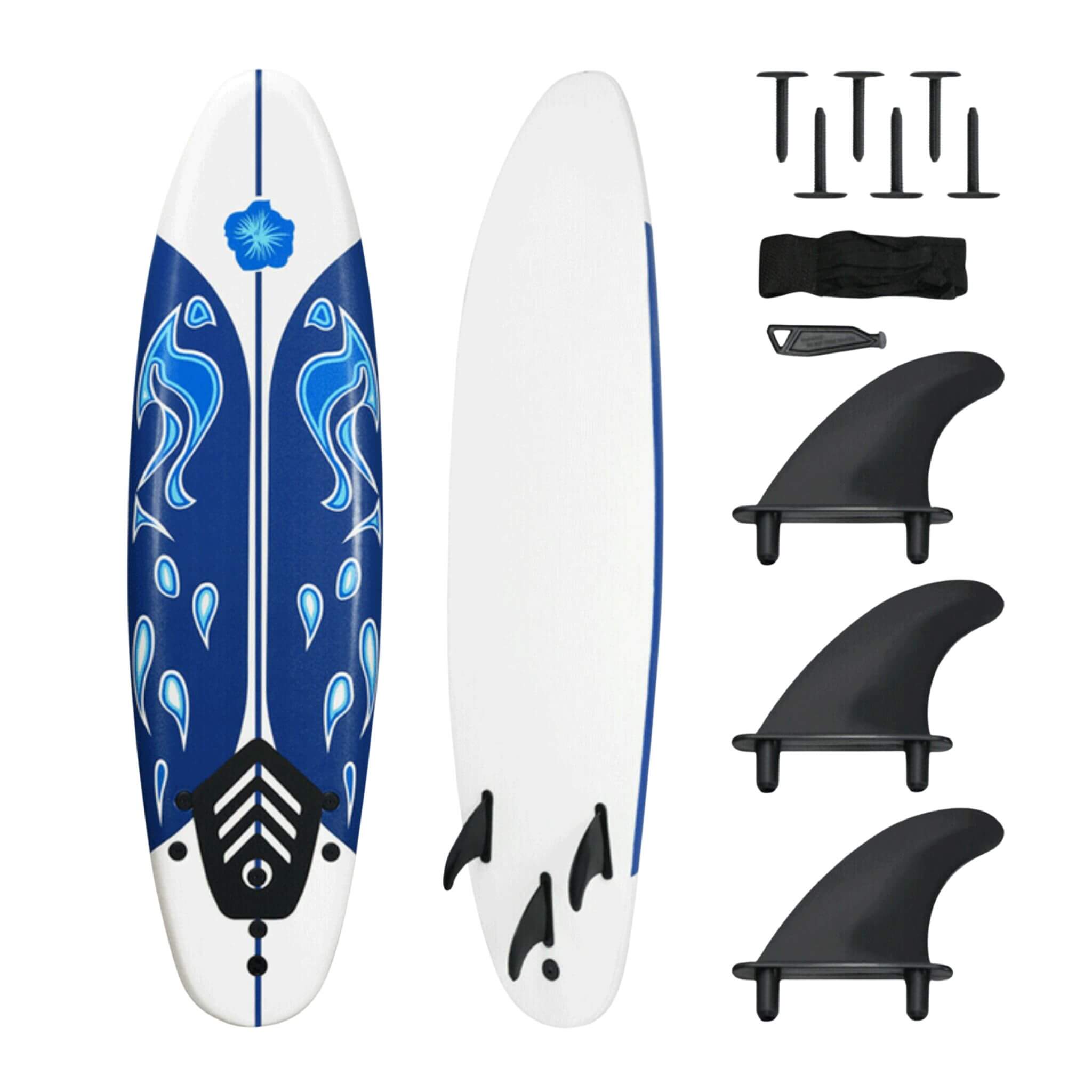 6FT Inflatable Blow Up Stand Up Paddle SUP Surfboard (SAK94461)