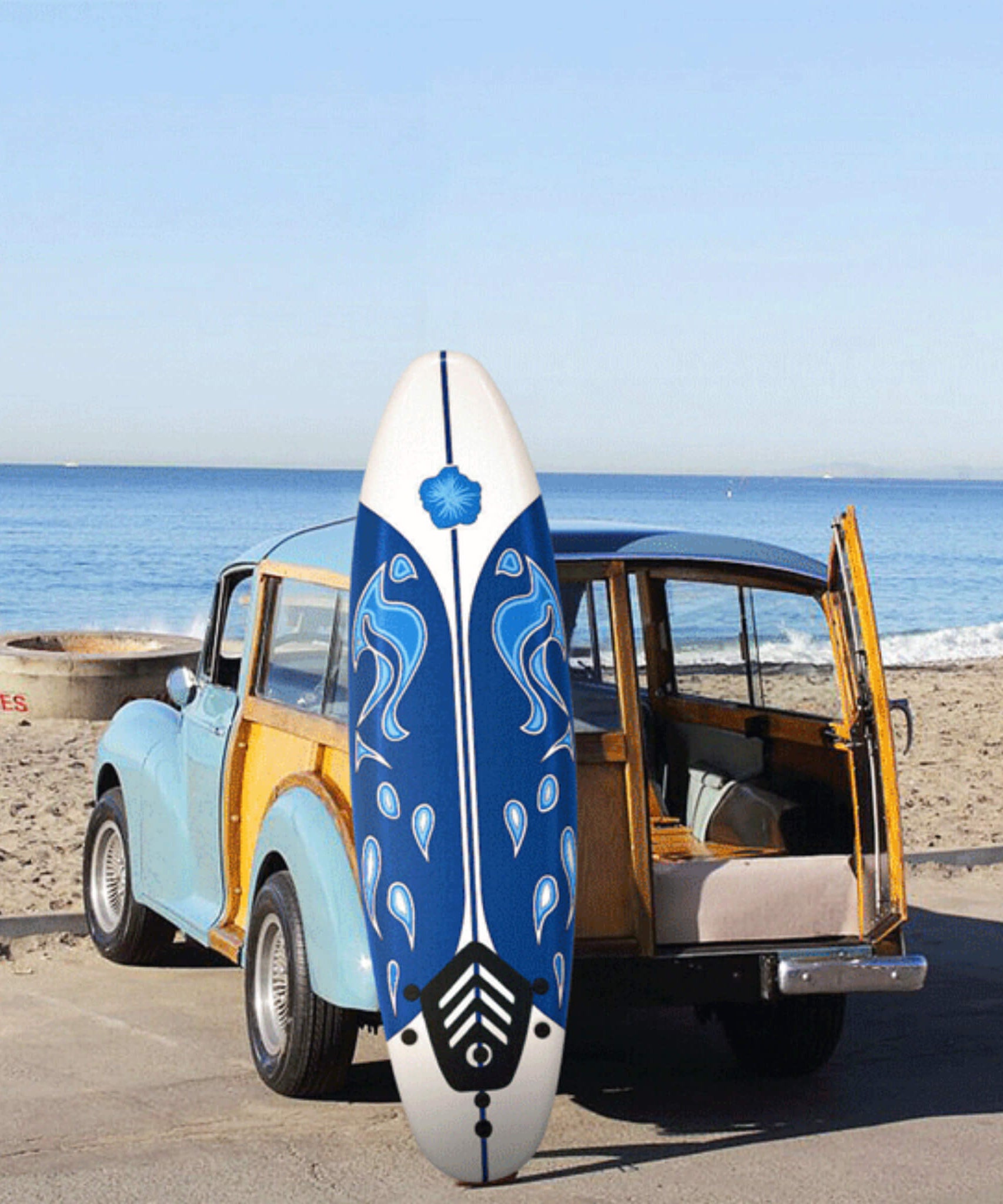 6FT Inflatable Blow Up Stand Up Paddle SUP Surfboard (SAK94461)