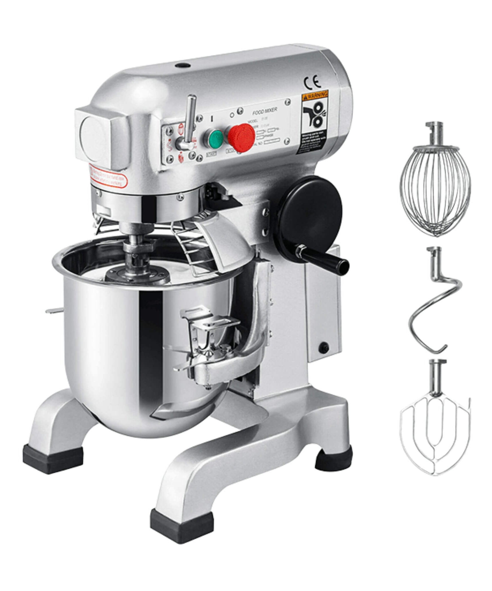 600W Commercial Dough Kneader Bakery Mixer Machine, 15QT (SAK95629)