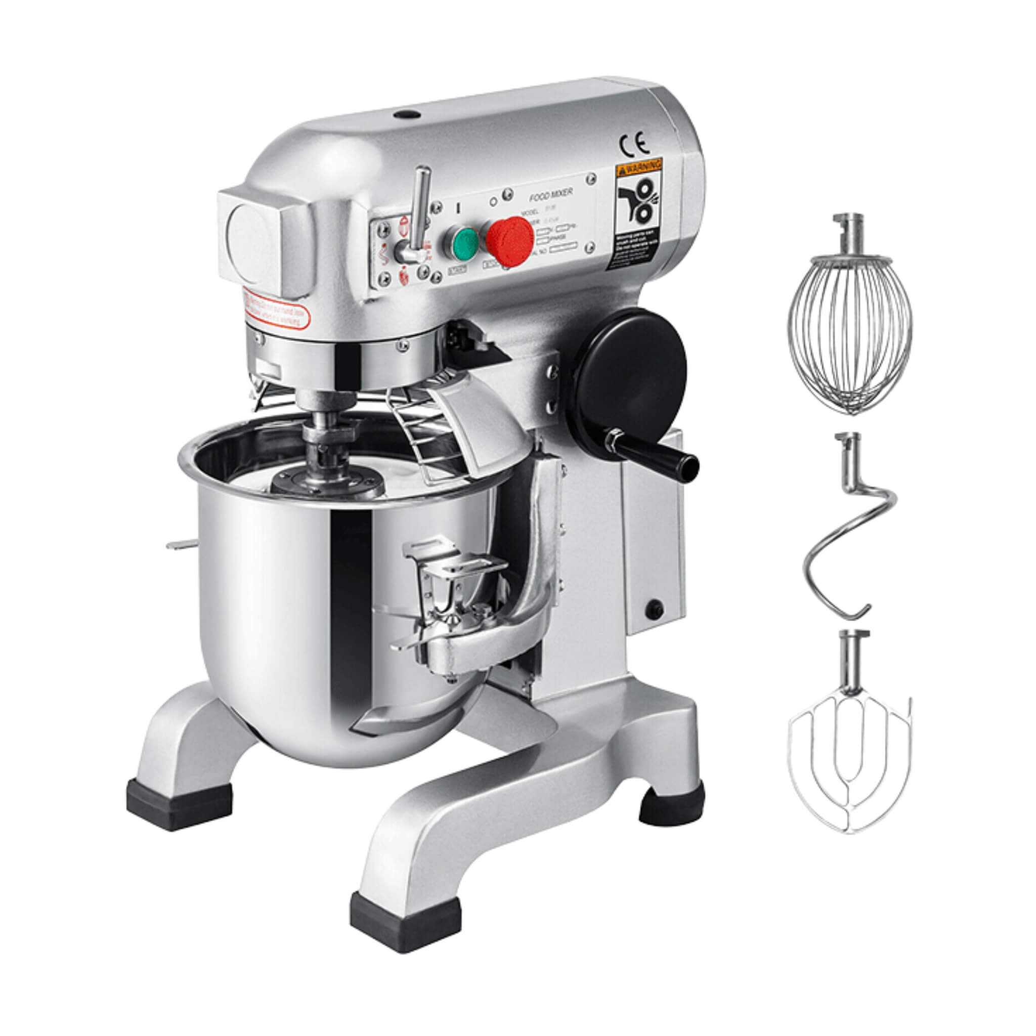 600W Commercial Dough Kneader Bakery Mixer Machine, 15QT (SAK95629)