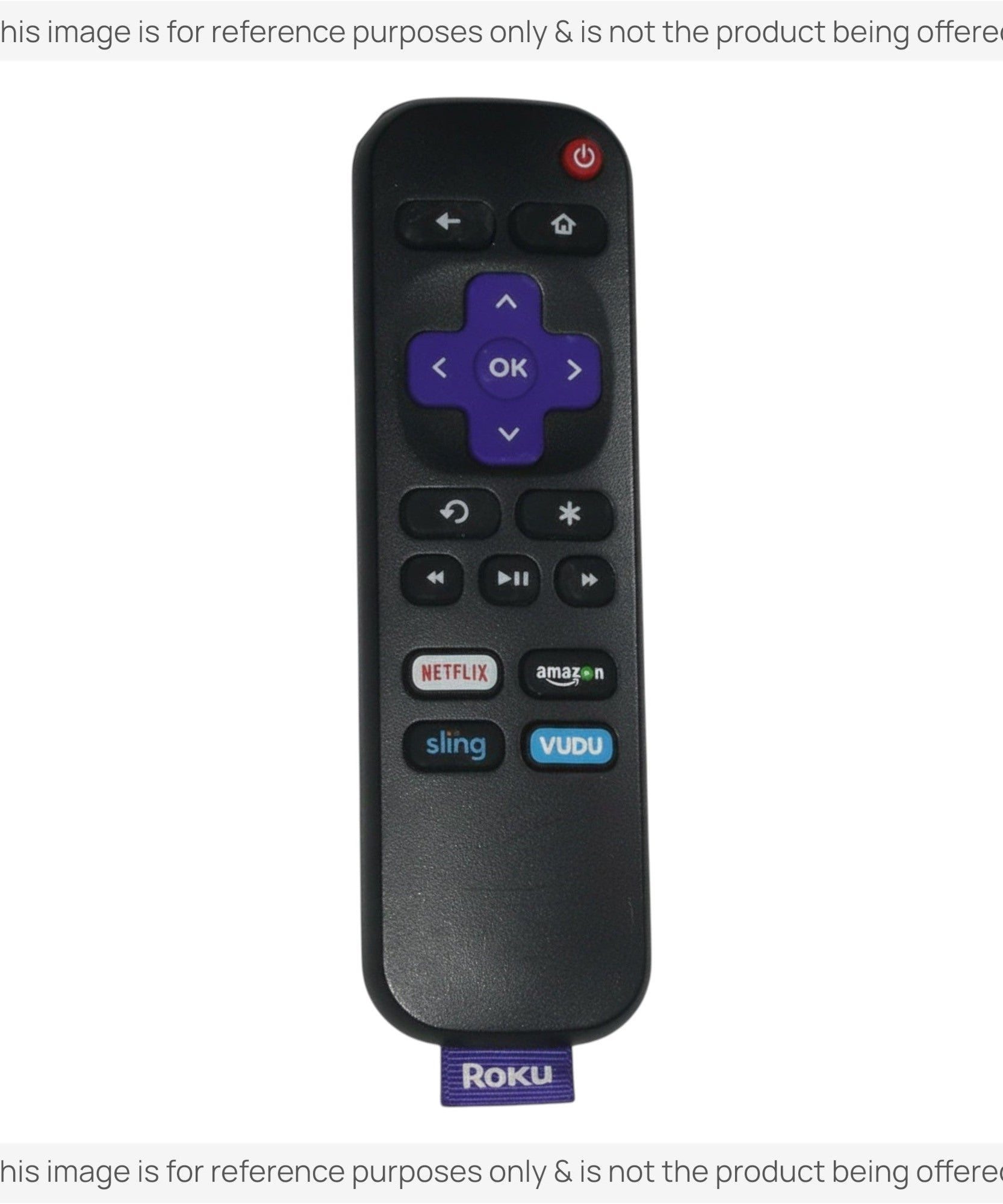 Substitute for Roku RC69 Streaming Remote Control [RRST01]