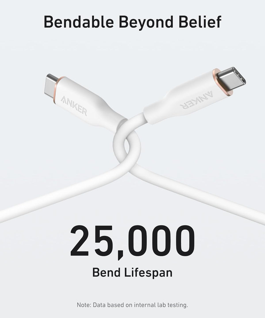 Anker <b>643</b> USB-C to USB-C Cable (Flow, Silicone)