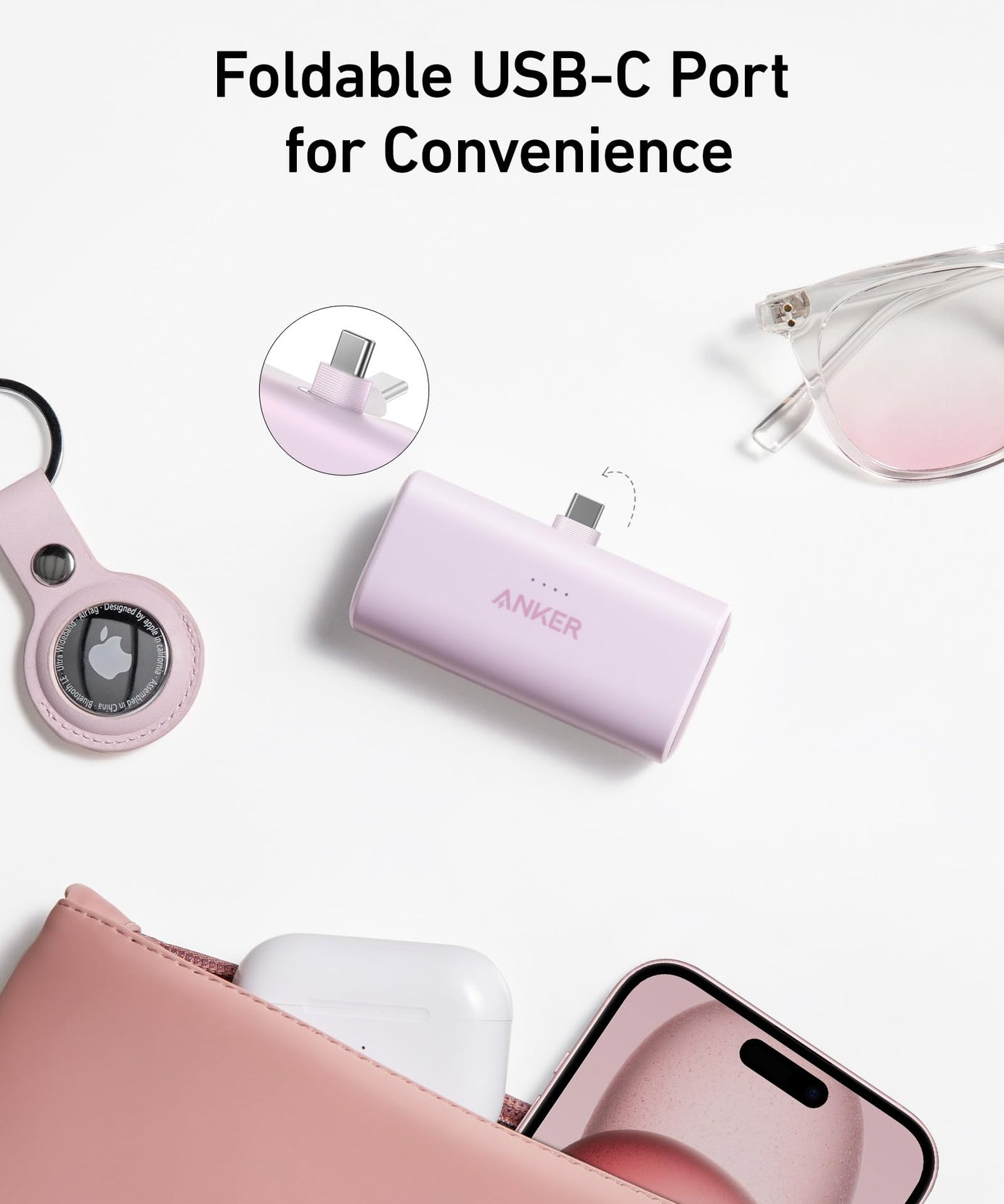 Anker Nano Power Bank (22.5W, Built-In USB-C Connector)