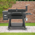 62-Inch Heavy-Duty Portable Wood Pellet BBQ Grill With Cart (SAK91308)