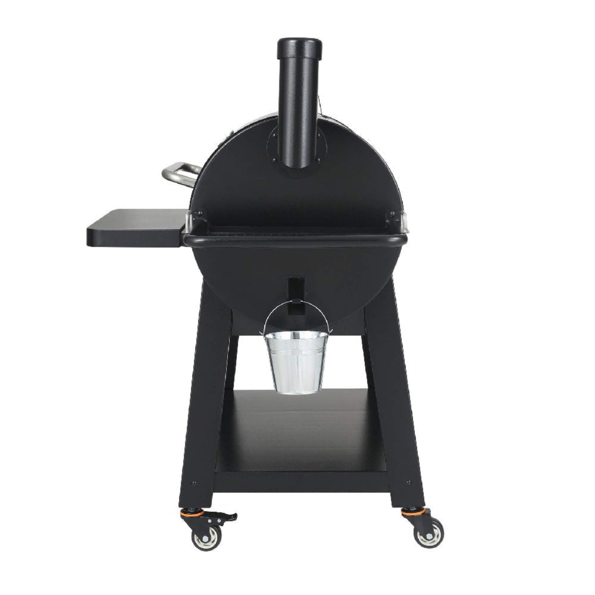62-Inch Heavy-Duty Portable Wood Pellet BBQ Grill With Cart (SAK91308)