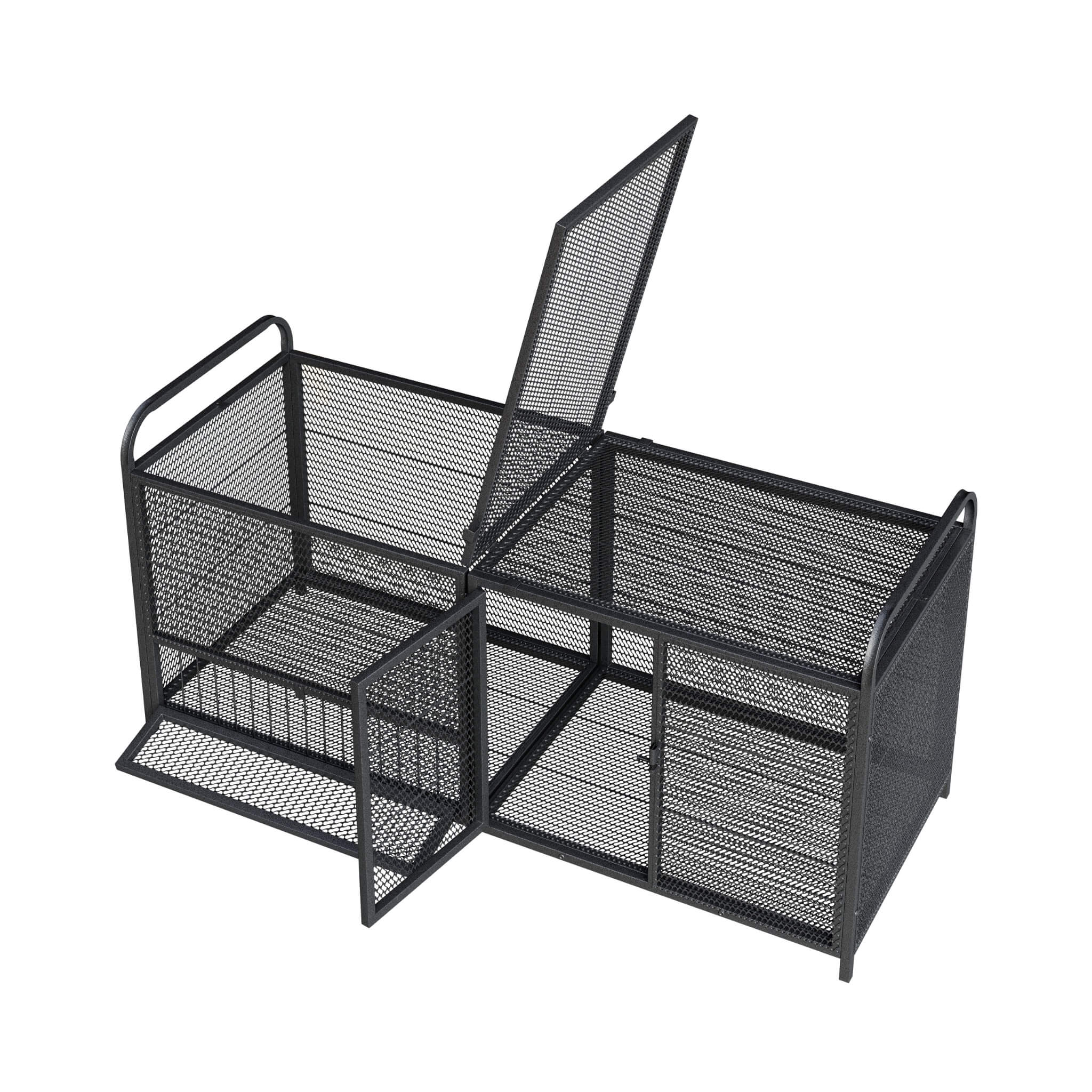 63-Inch Heavy-Duty Large Metal Chicken Coop Cage (SAK13568)