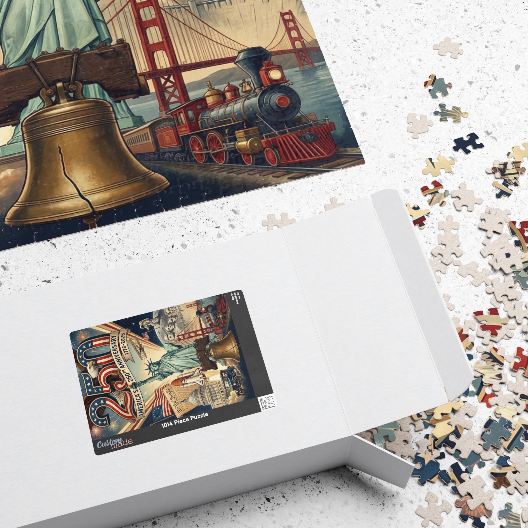 Amerika 250. Jubiläums-Puzzle (252, 520, 1014 Teile)