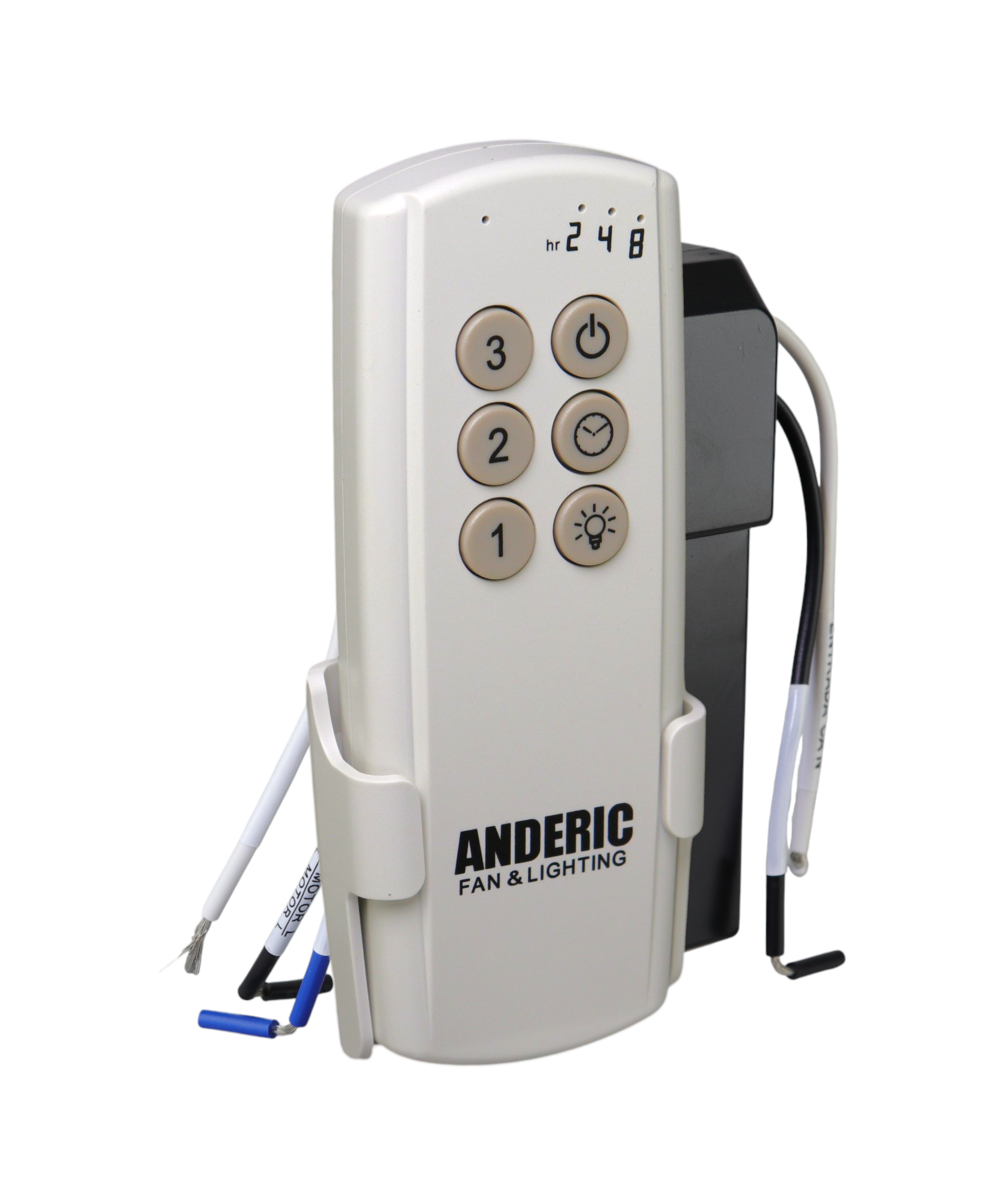 Anderic 63T-AC83T-KIT Universal Add-on Remote Control Kit for LED 3-Speed Ceiling Fans
