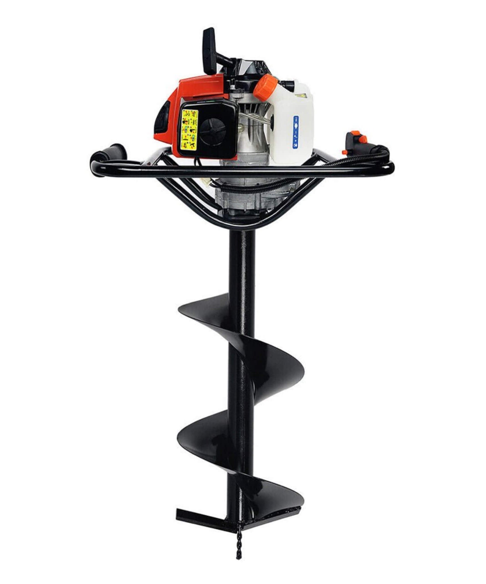 12-Inch 63CC Gasoline Powered Post Hole Digger Earth Auger Machine (SAK14852)