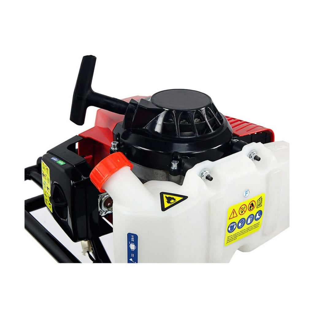 12-Inch 63CC Gasoline Powered Post Hole Digger Earth Auger Machine (SAK14852)