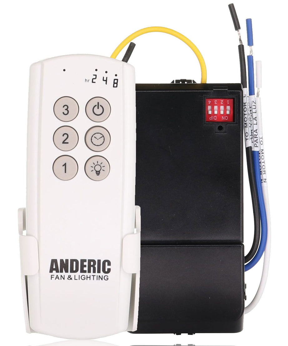 Anderic 63T-AC83T-KIT Universal Add-on Remote Control Kit for LED 3-Speed Ceiling Fans