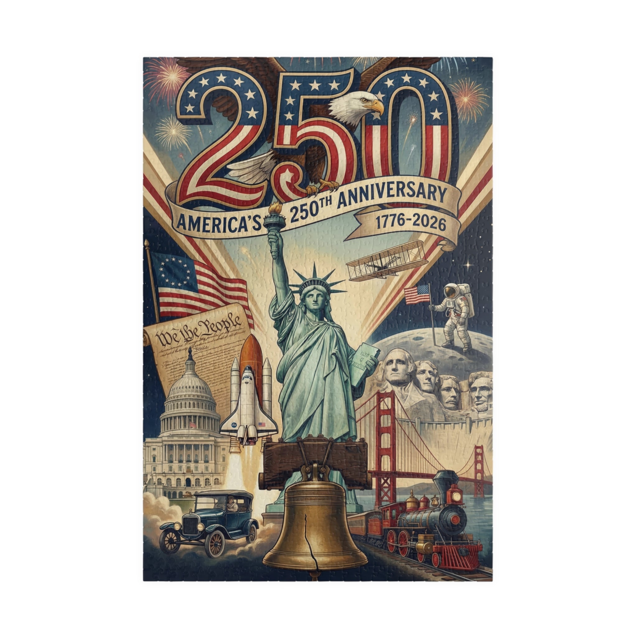 Amerika 250. Jubiläums-Puzzle (252, 520, 1014 Teile)