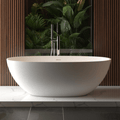 Nuvia Virella 65-Inch Luxury Freestanding Soaking Bathtub With Overflow And Pop-Up Drain (SAK69451)