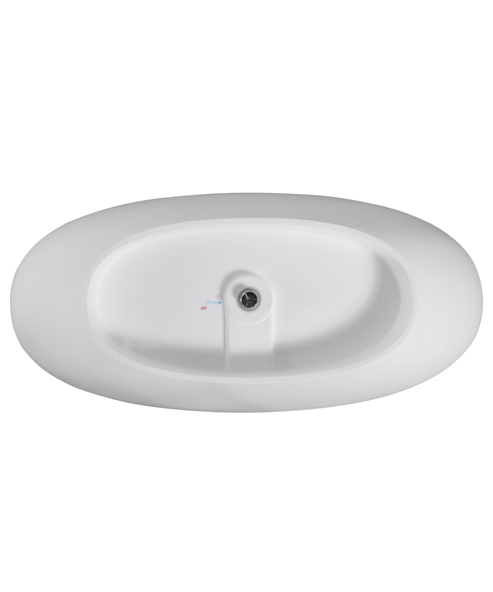Nuvia Virella 65-Inch Luxury Freestanding Soaking Bathtub With Overflow And Pop-Up Drain (SAK69451)