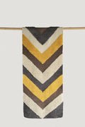 Handwoven Wool Chevron Floor Runner