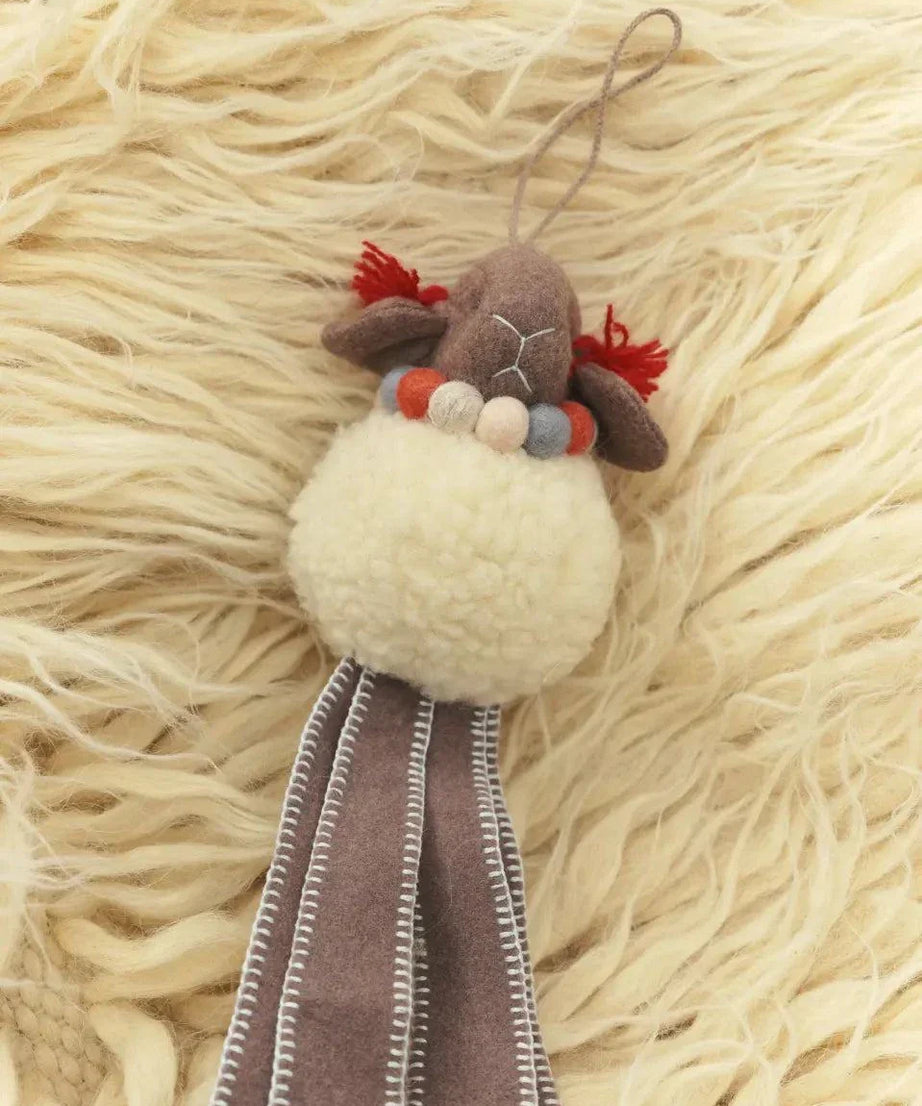 Small Wool Lamb Toy