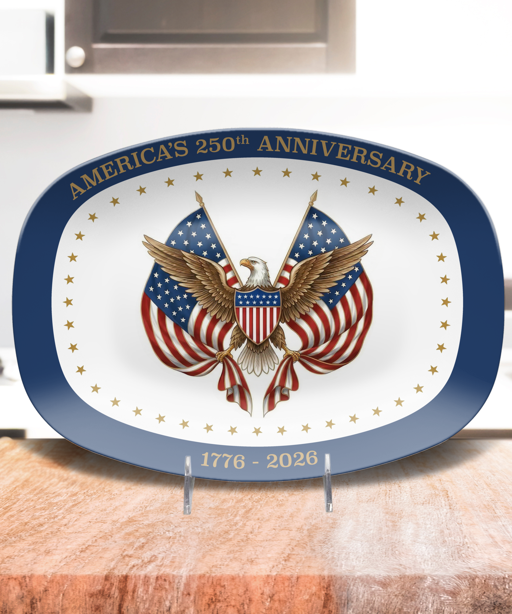 Amerikas 250. Jahrestag 1776-2026 Servierplatte