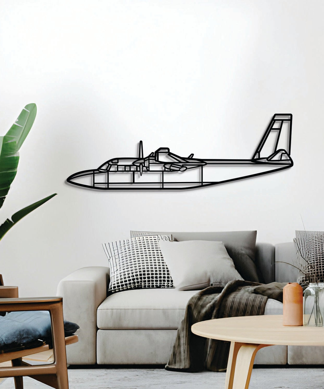 695A Metall-Flugzeug-Wandkunst - NCP0507