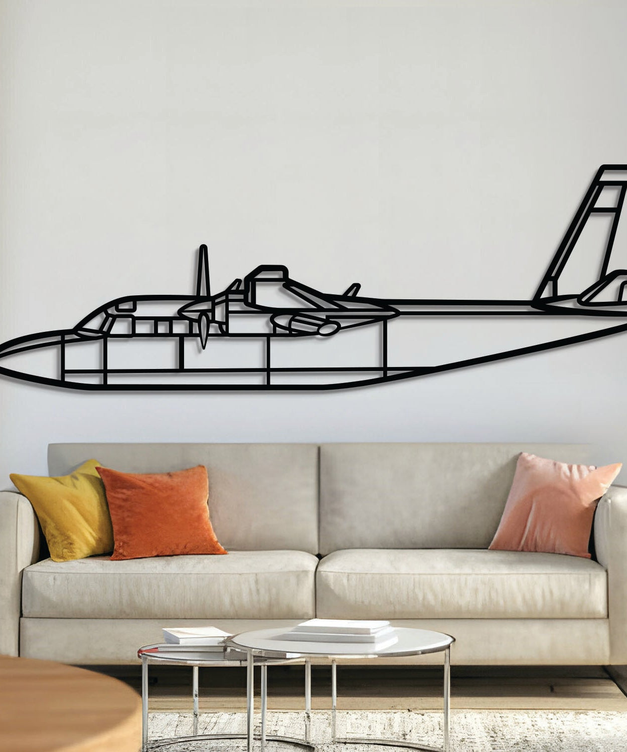 695A Metall-Flugzeug-Wandkunst - NCP0507