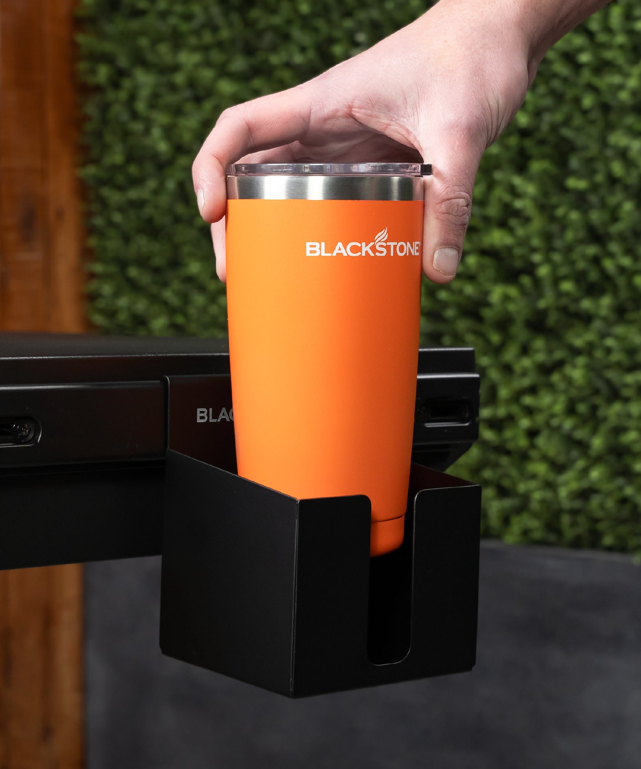 Blackstone BAR System Seitenablage-Schienen-Zubehör Becherhalter